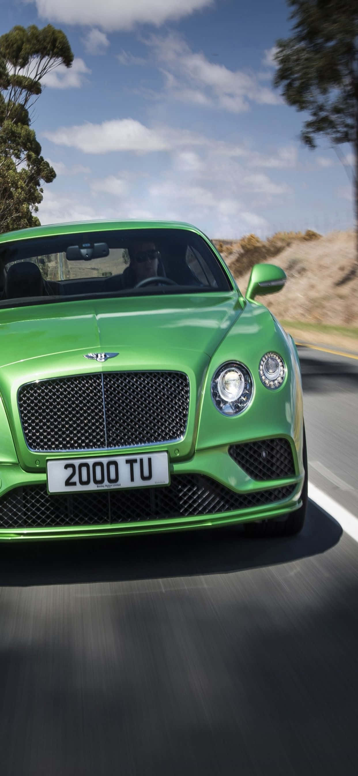 Bir iPhone XS Max ve Bir Bentley Arabanın Lüksünü Deneyimleyin Duvar Kağıdı