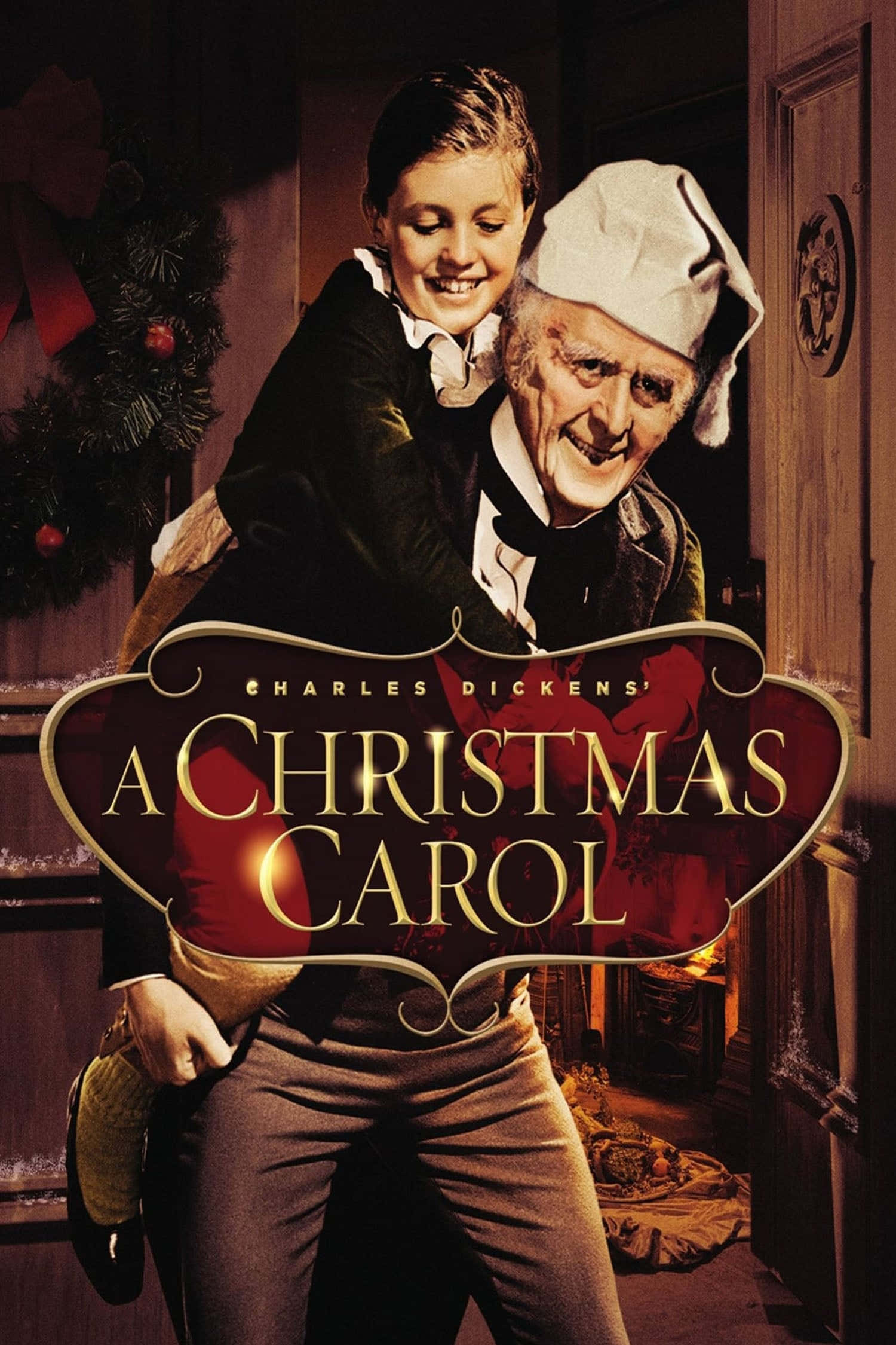 Bir Noel Şarkısı için bir poster Duvar Kağıdı