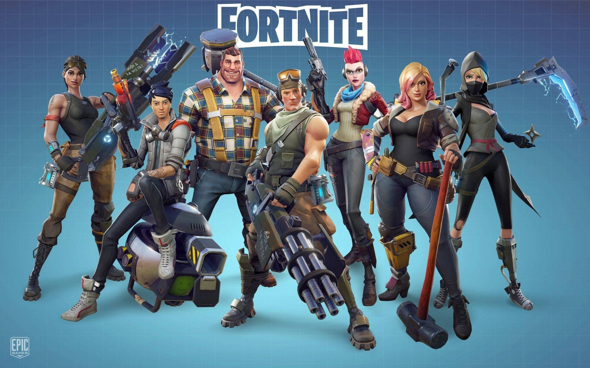 Bir Oyuncunun Rüyası - Fortnite'ın Destansı Battle Royale'i Duvar Kağıdı
