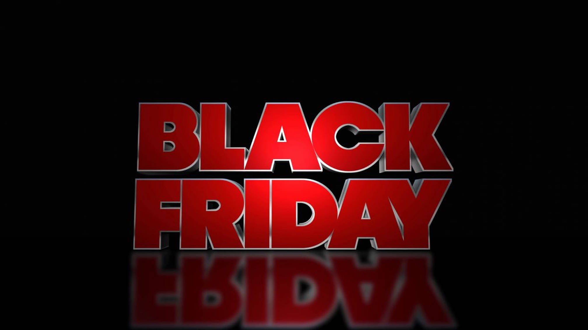 Black Friday Kırmızı Poster Duvar Kağıdı