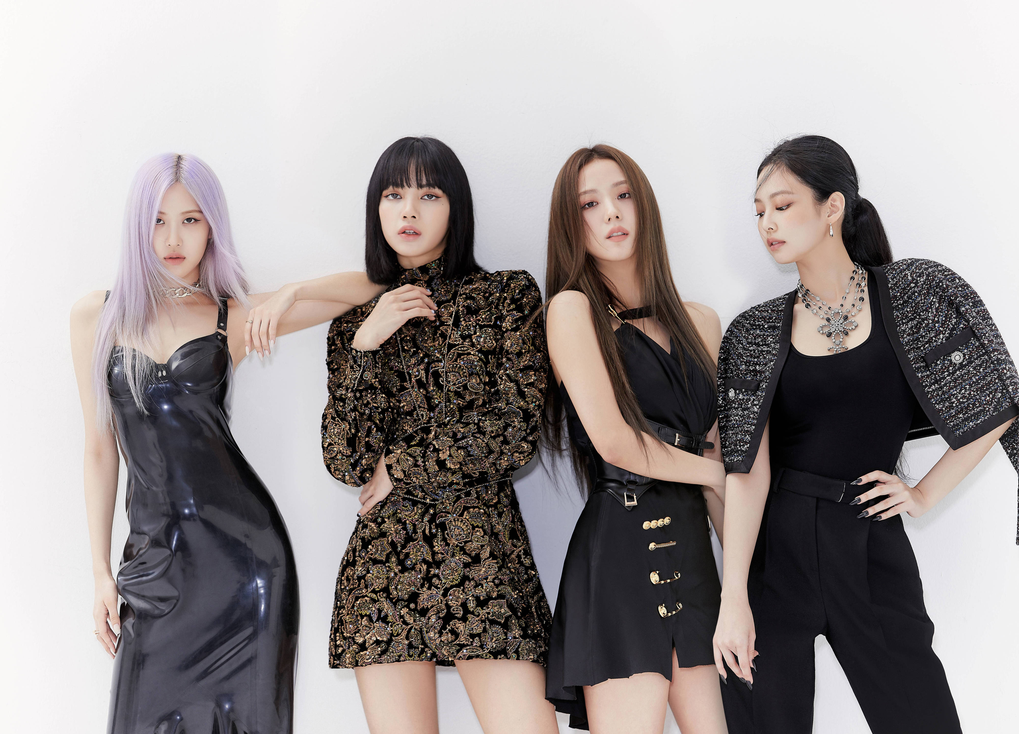 Blackpink Kadın Koreli Yıldızlar Duvar Kağıdı