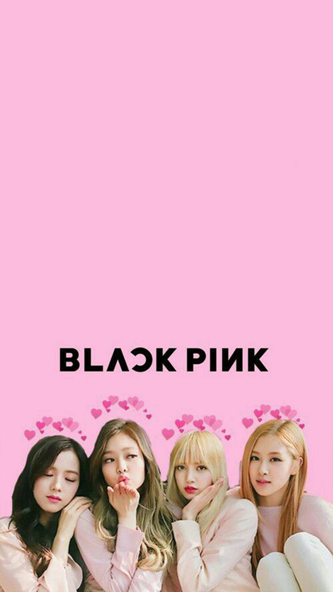 Blackpink Kalplerle Duvar Kağıdı