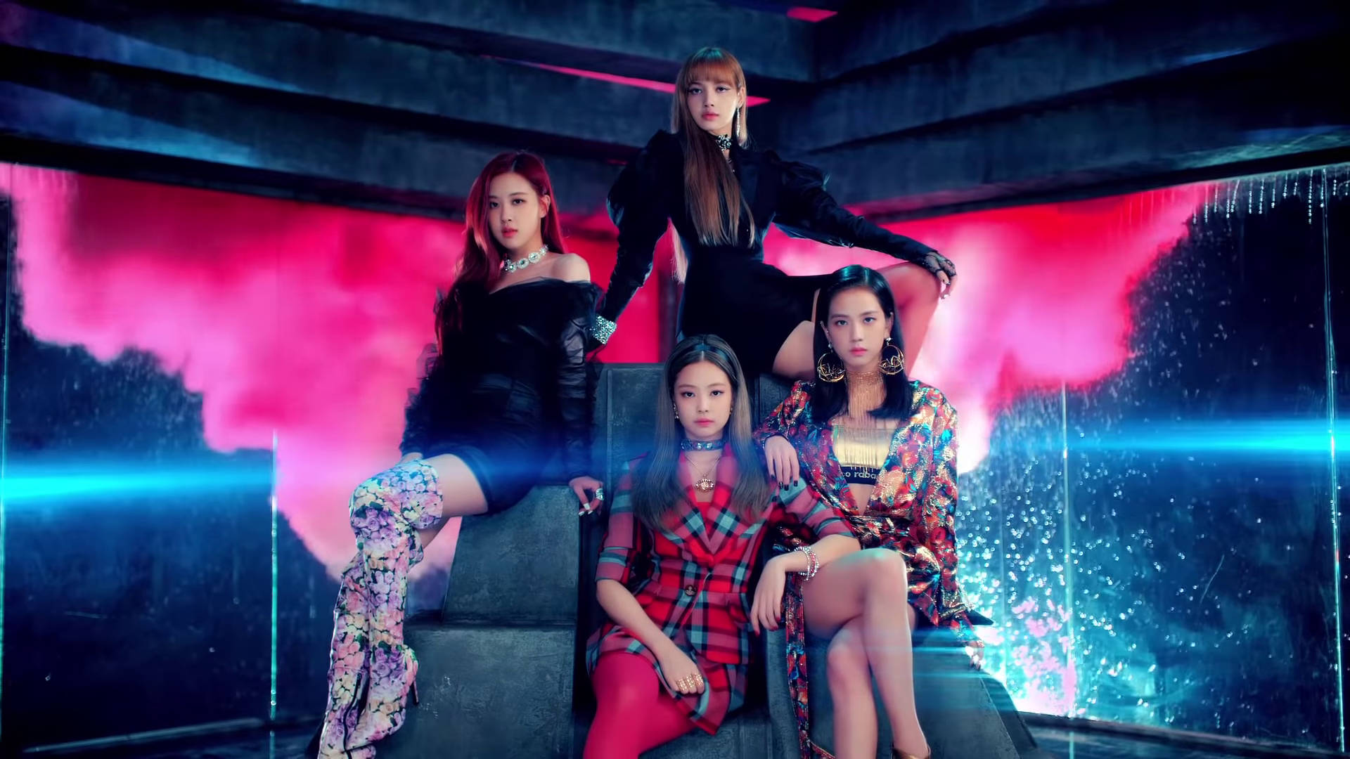 Blackpink Kızları Hayatın Zirvesinde Duvar Kağıdı