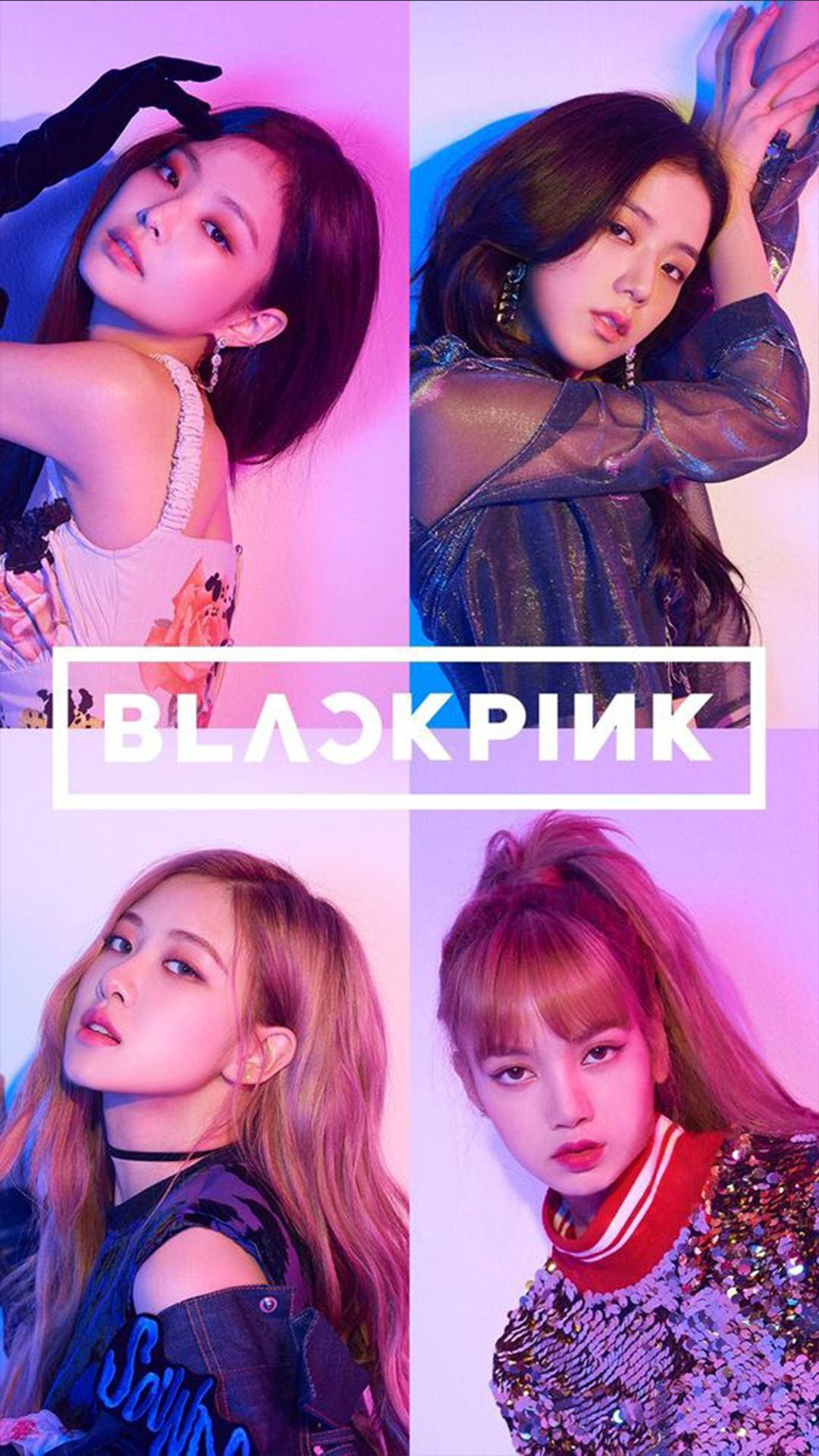 Blackpink Kolaj Sanatı Duvar Kağıdı