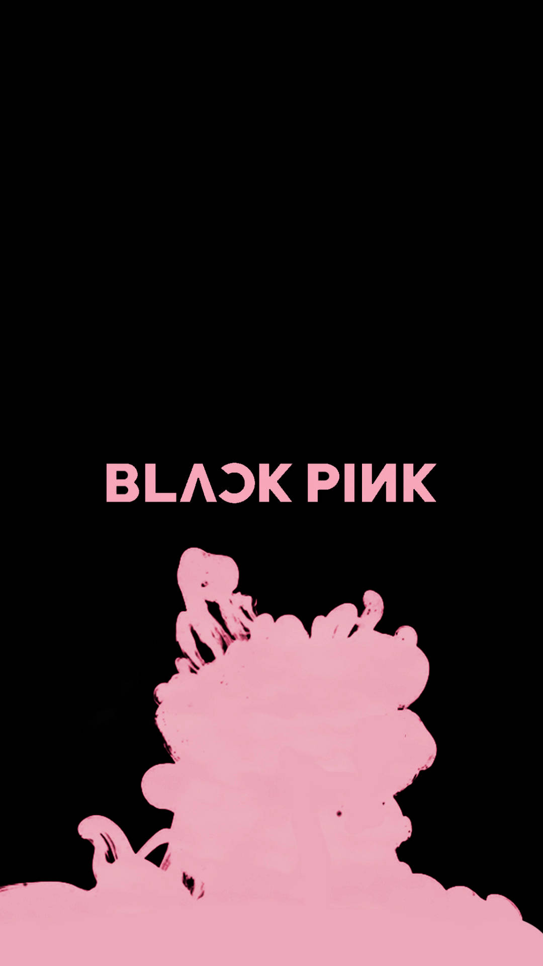 Blackpink Logosu - Ateşliliğin ve Kadın Güçlenmesinin Modern Bir Sembolü Duvar Kağıdı