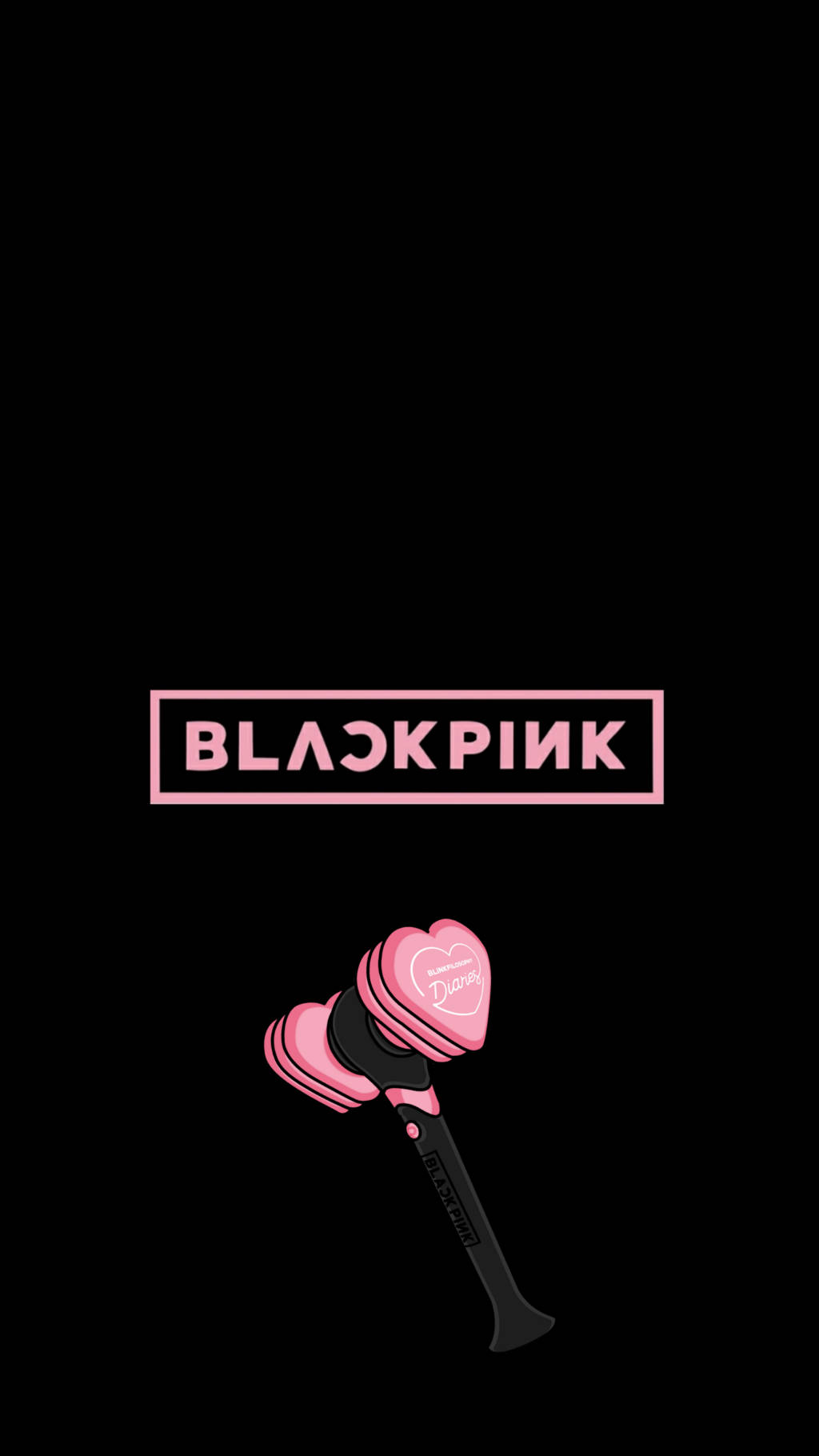 Blackpink Logosu ve Bi Ping Bong Duvar Kağıdı