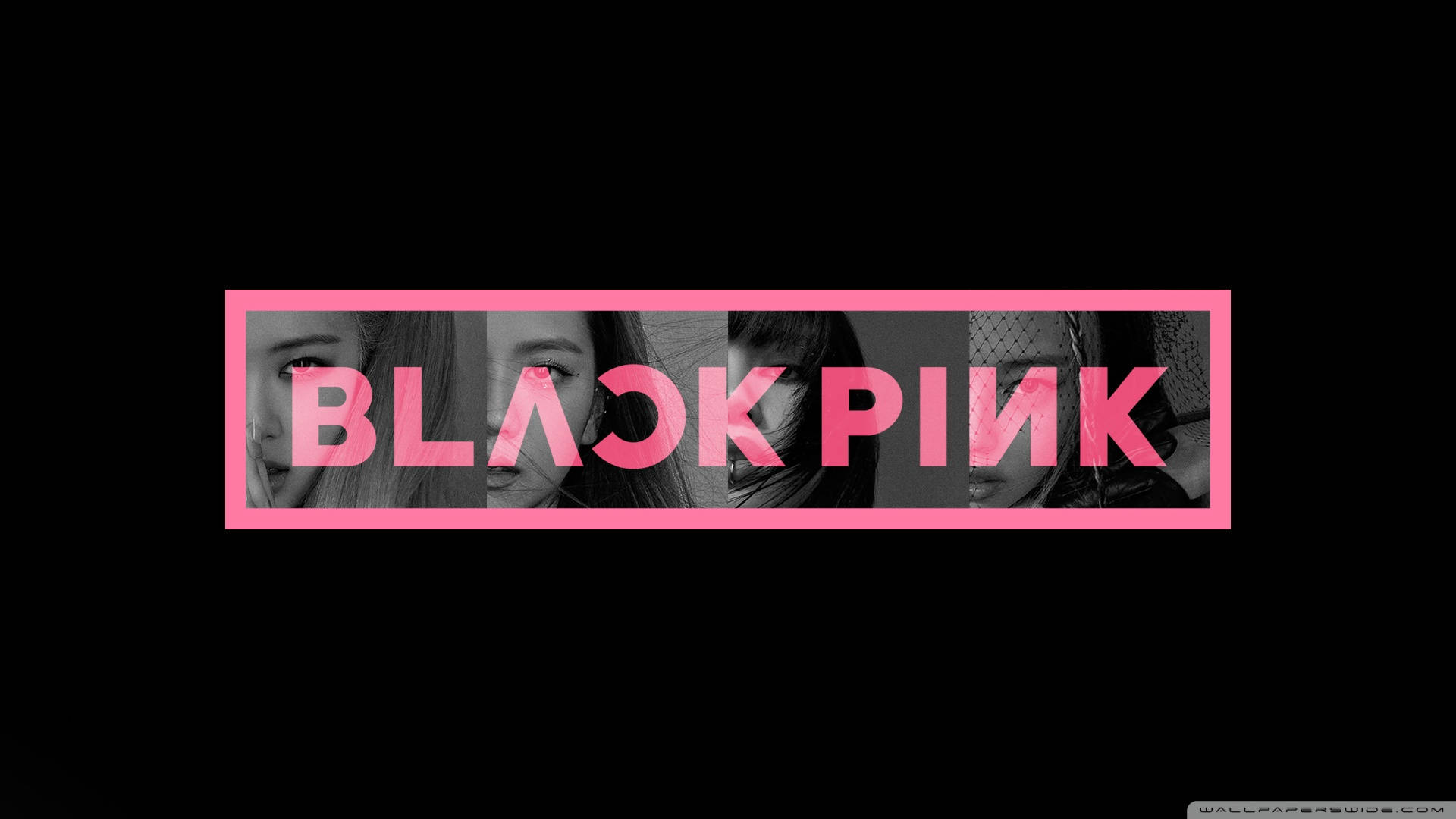 Blackpink Masaüstü Logosu Duvar Kağıdı