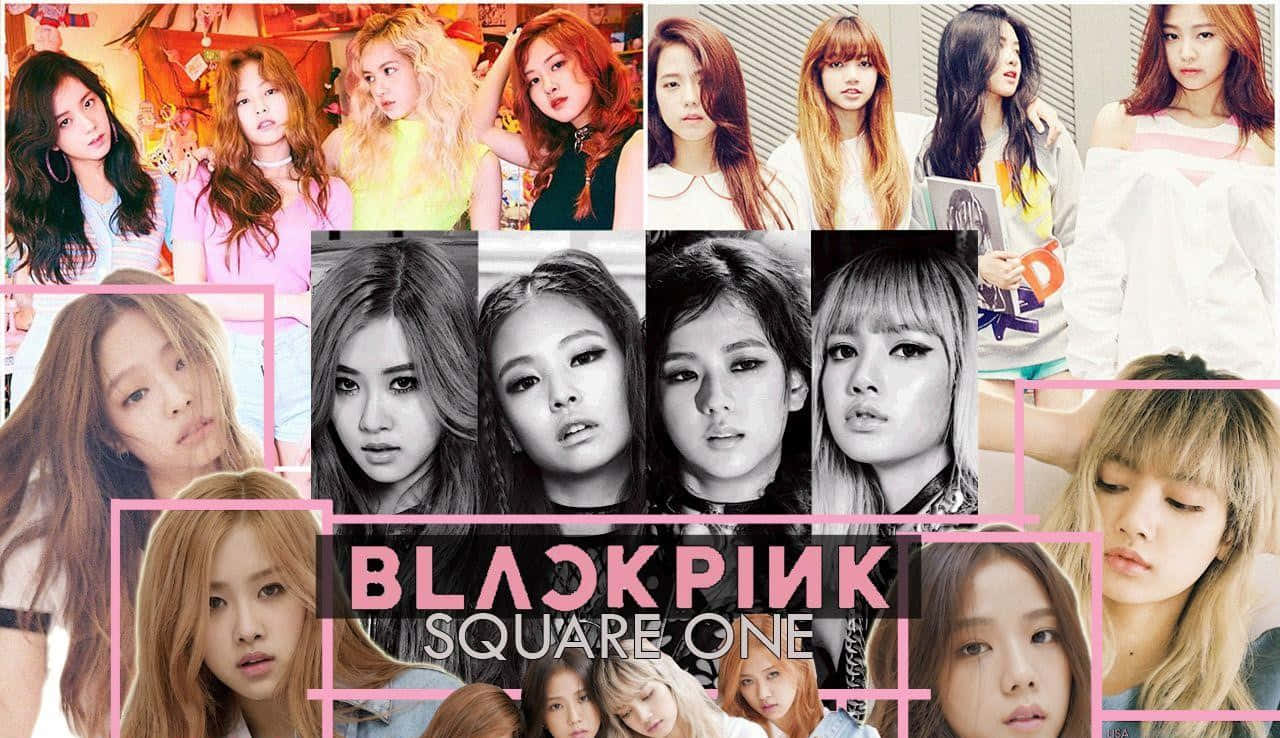 blackpink square one - kızların kolajı Duvar Kağıdı