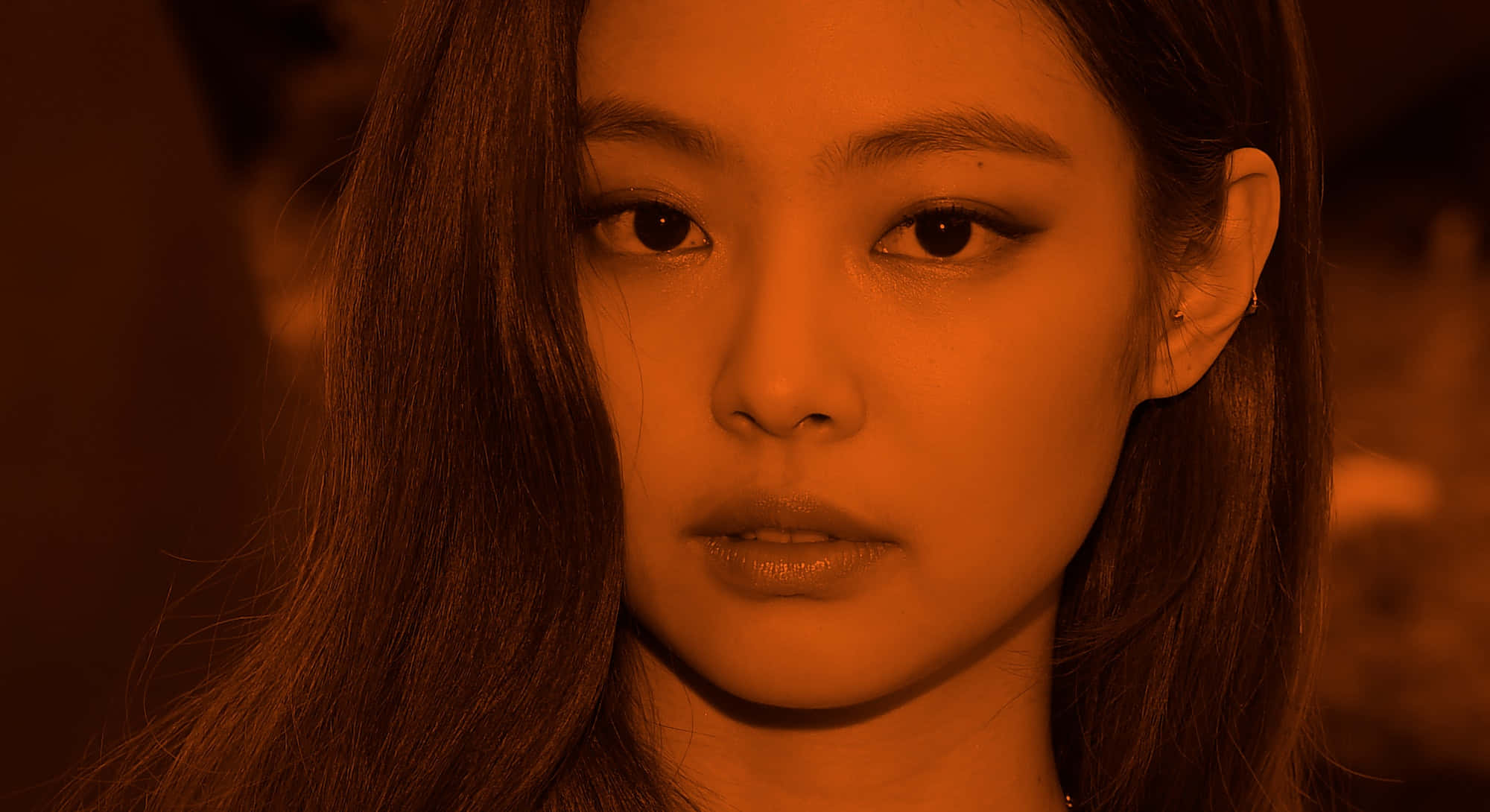 Blackpink'ten Jennie Kim Portre Fotoğrafı Duvar Kağıdı