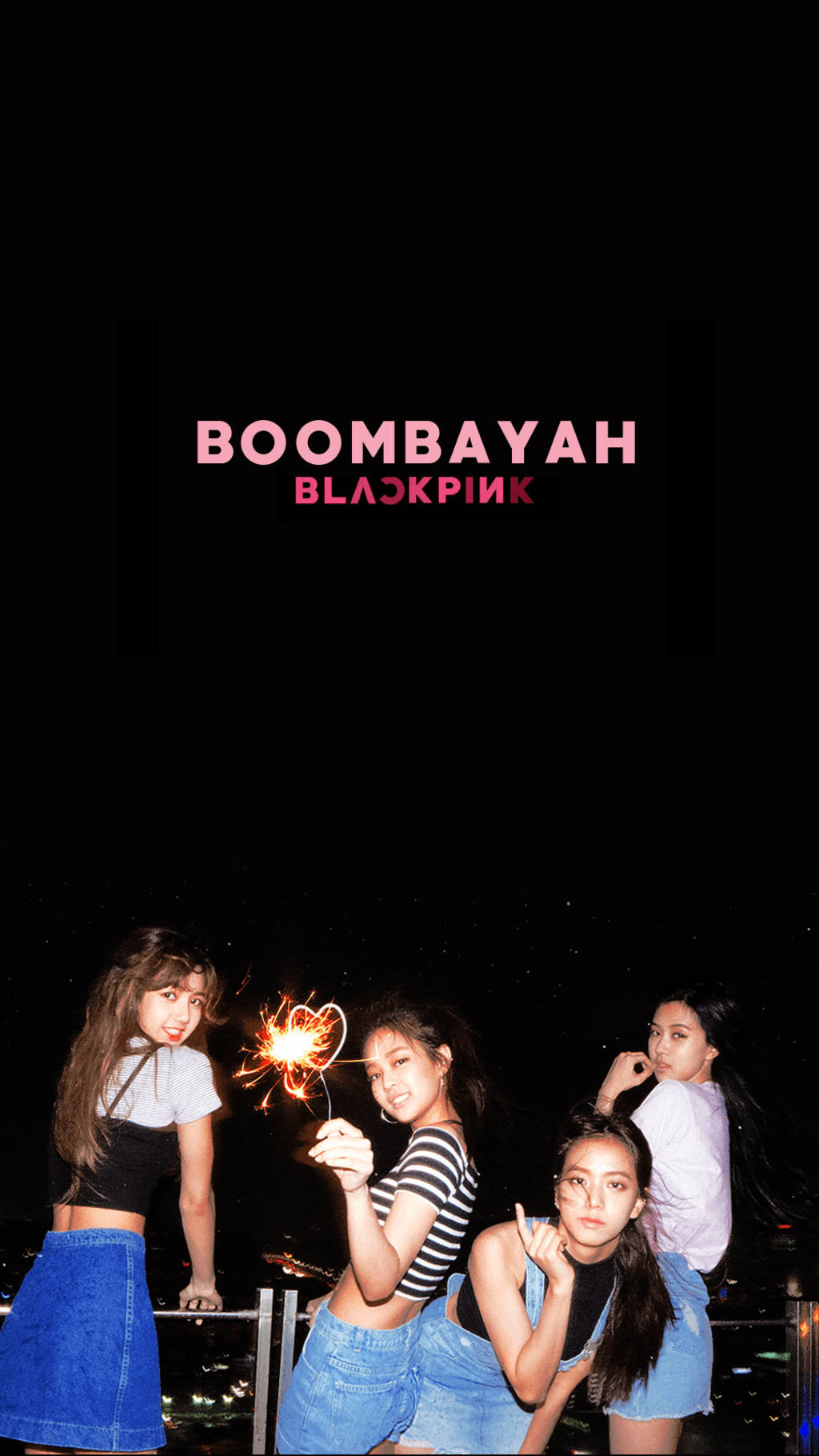 Blackpink üyeleri keyifli bir akşam geçiriyor! Duvar Kağıdı