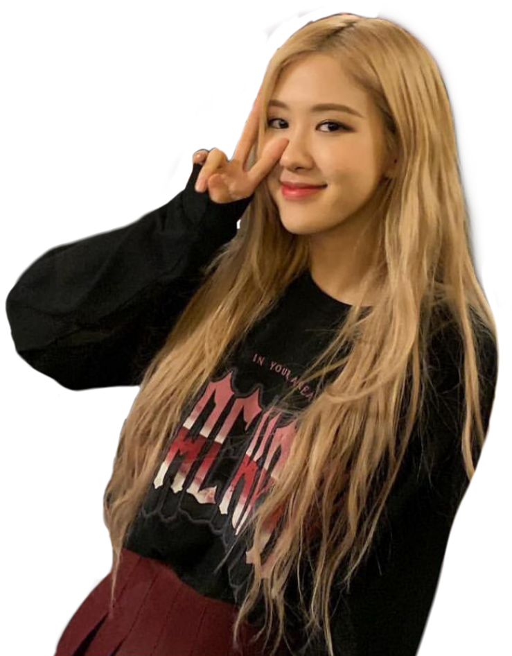 Blackpink Üyesi Barış İşareti Duvar Kağıdı