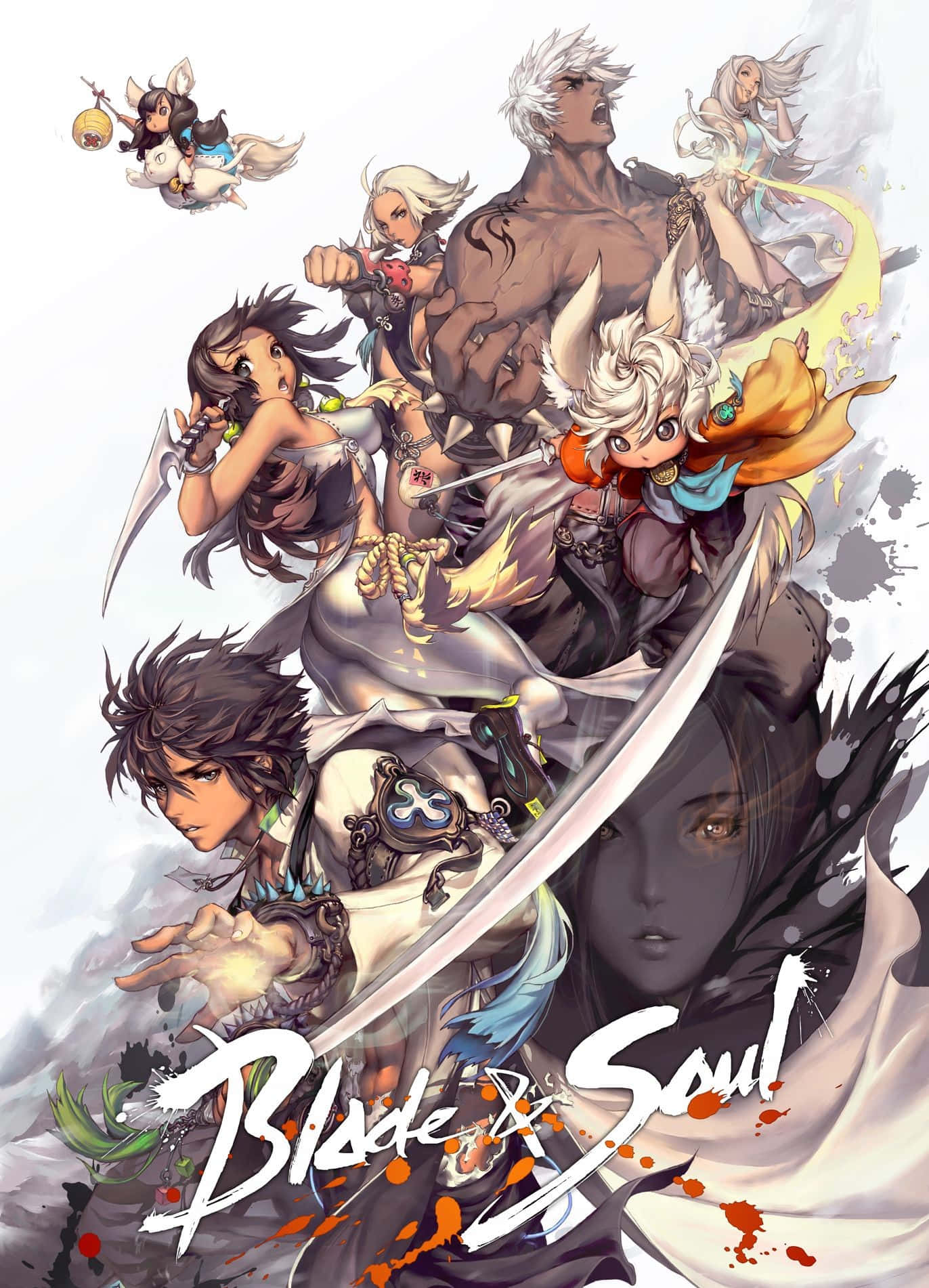 Blade And Soul Anime Video Oyun Posteri Duvar Kağıdı