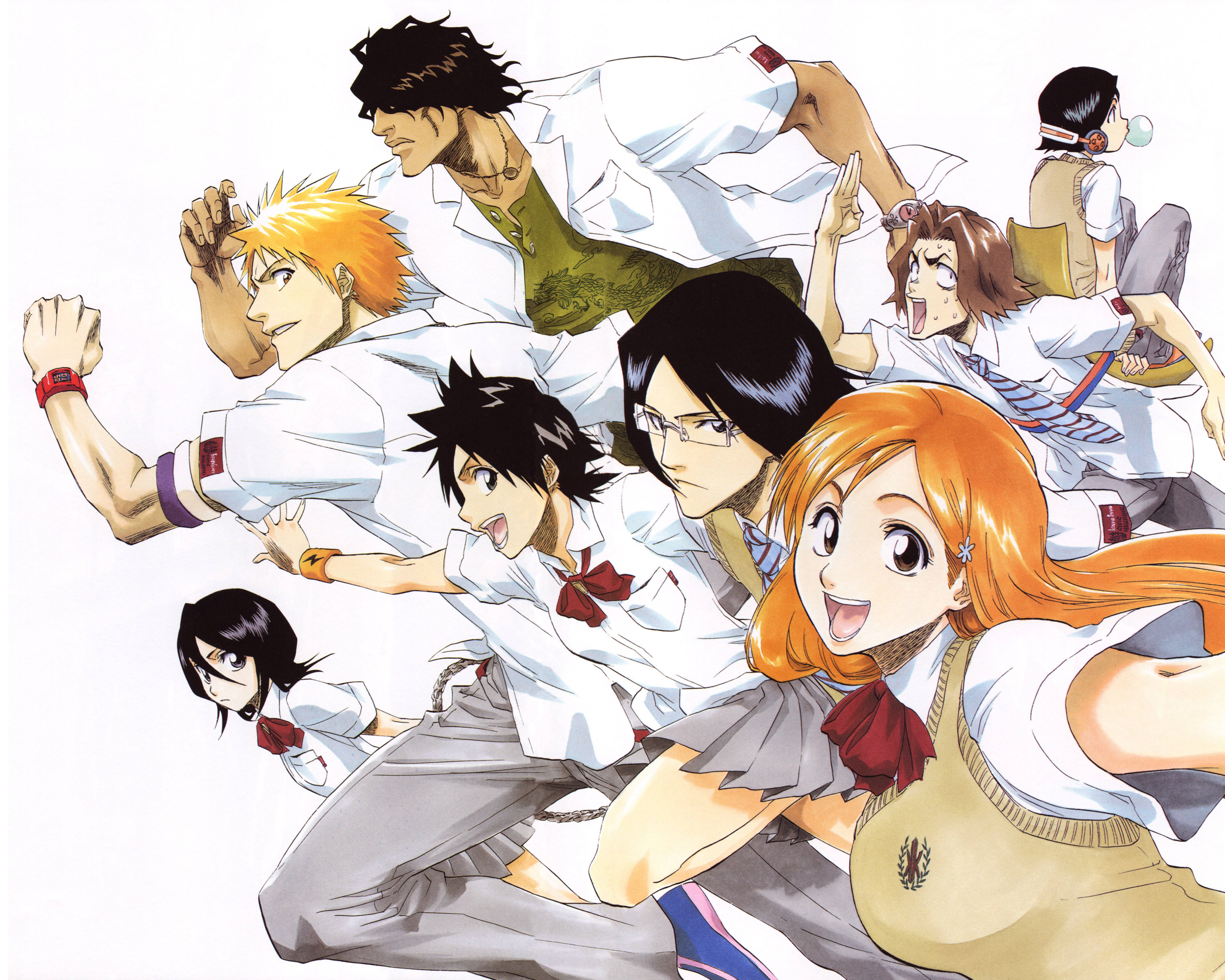 Bleach 4K Ultra HD Ana Kadro Dijital Sanat Duvar Kağıdı