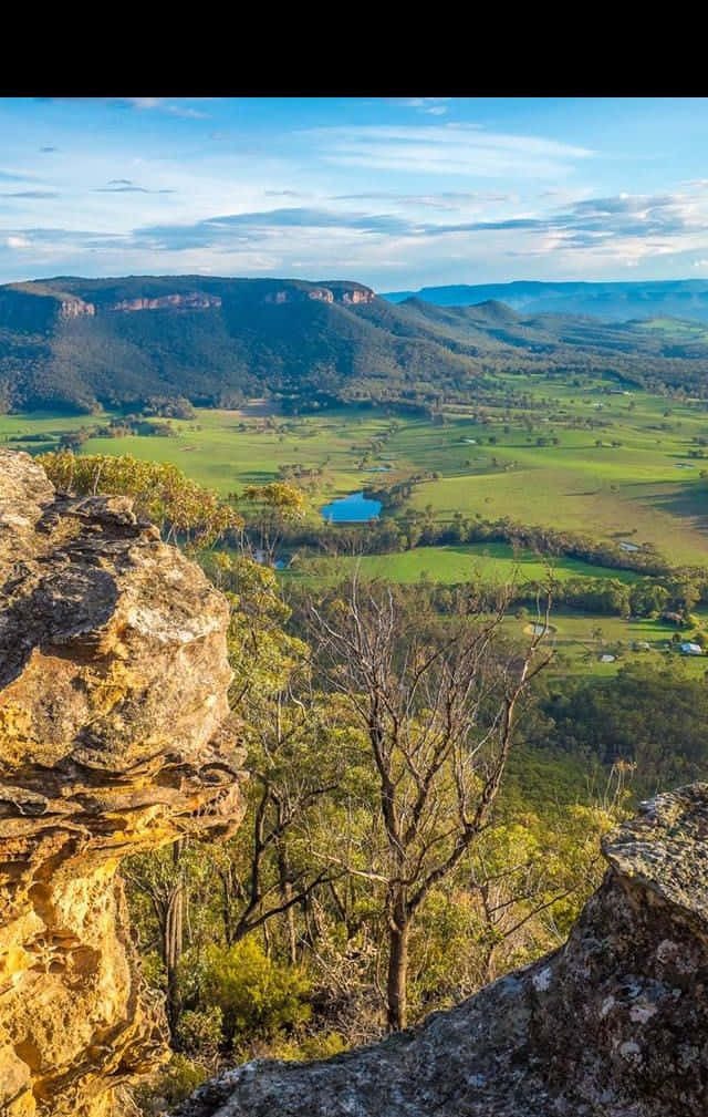 Blue Mountains Ulusal Parkı'nın güzel manzaralarının tadını çıkarın Duvar Kağıdı