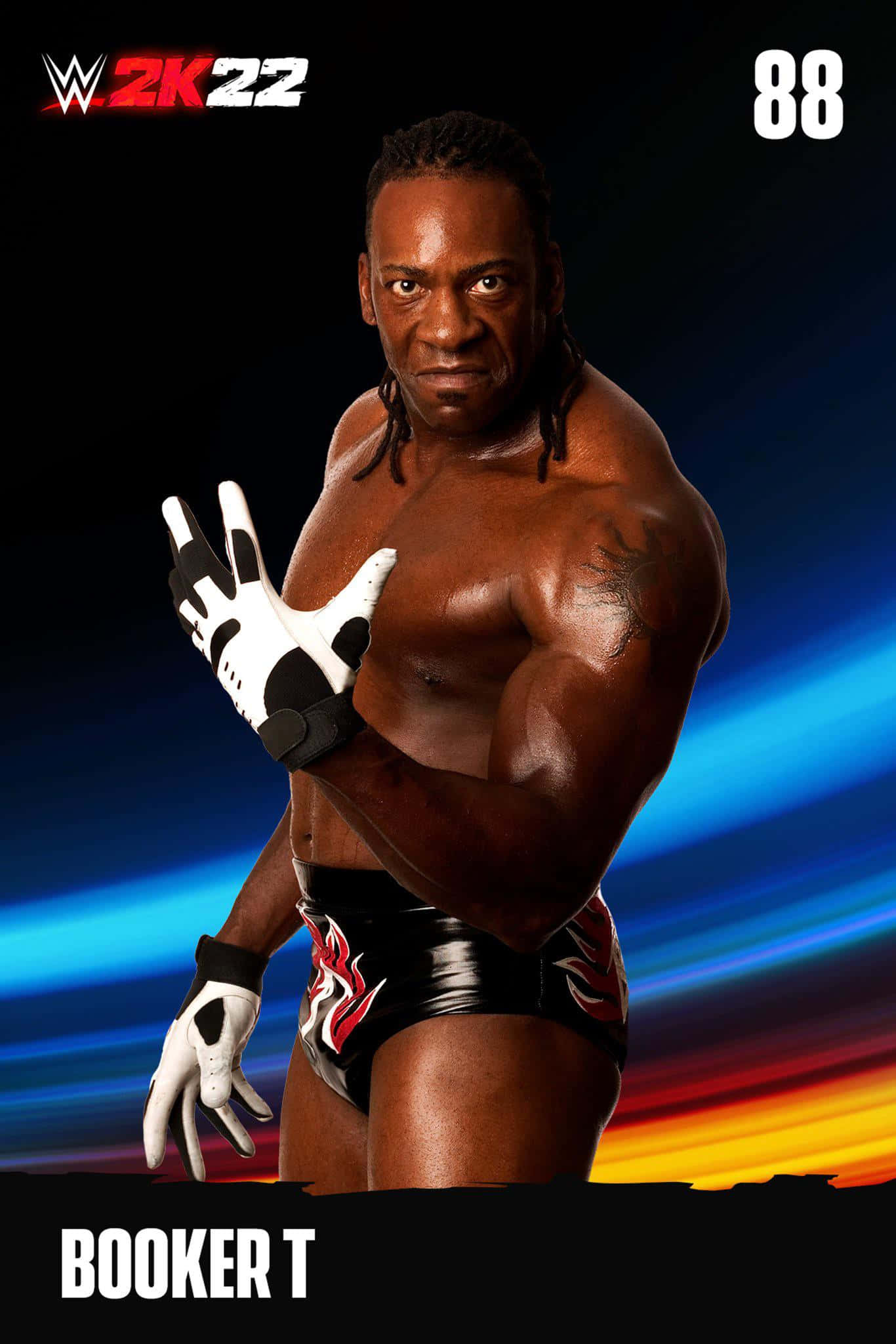 Booker T WWE 2022 Posteri Duvar Kağıdı