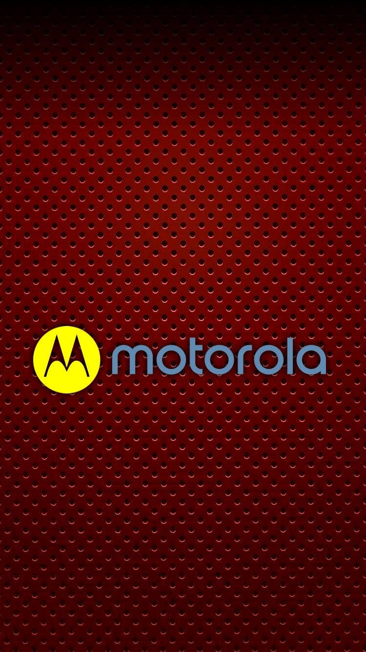 Bordo Üzerinde Sarı Motorola Duvar Kağıdı
