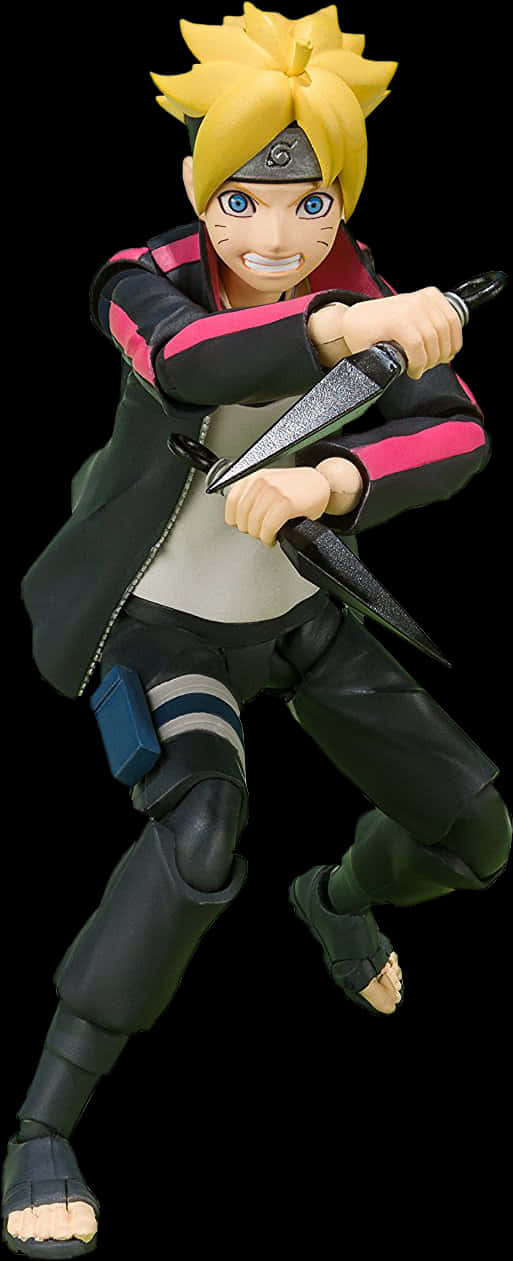 Boruto Uzumaki Aksiyon Pozu Duvar Kağıdı