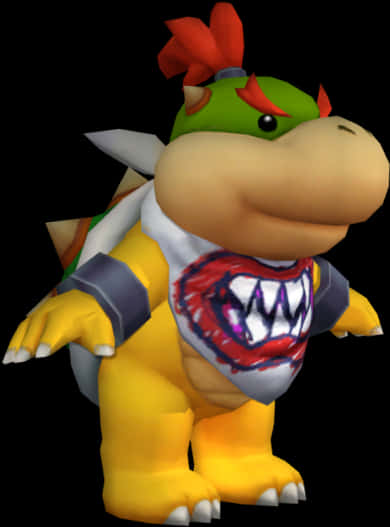 Bowser Jr. Karakter Renderi Duvar Kağıdı