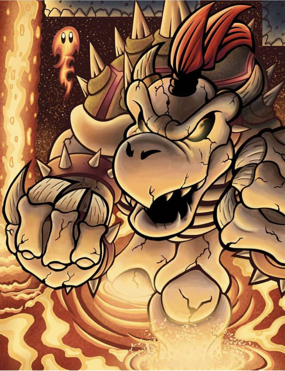 Bowser - Mario'nun Zorlu Rakibi Duvar Kağıdı