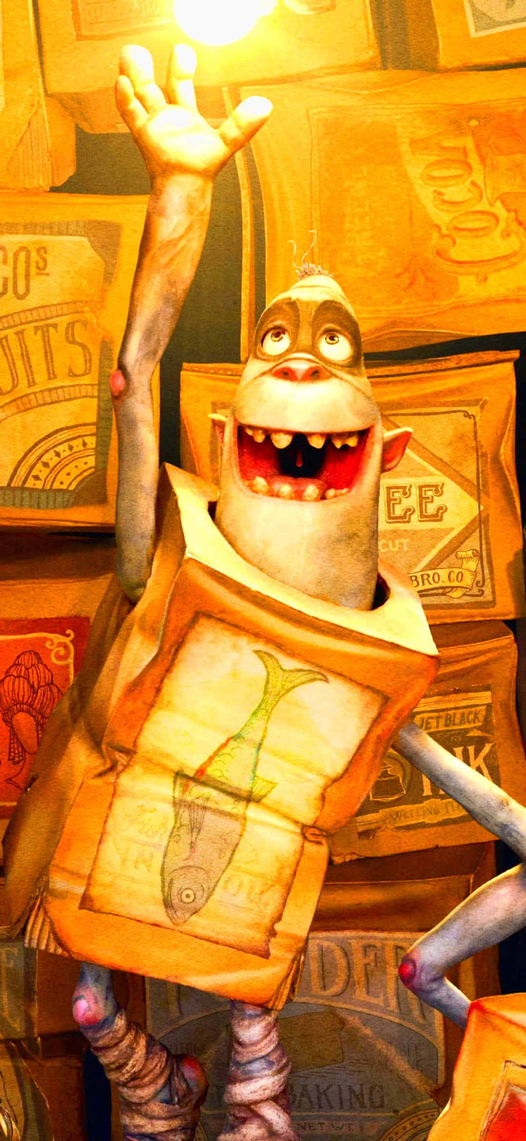 Boxtrolls'den Gülümseyen Balık Duvar Kağıdı