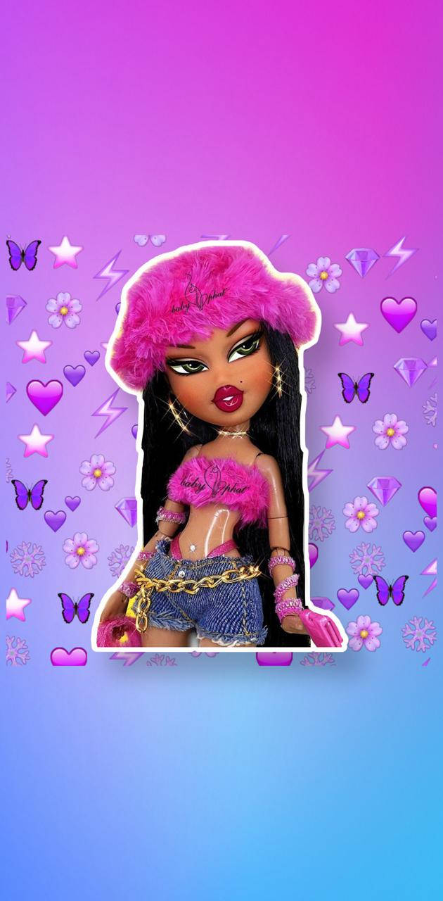 Bratz Bebekleriyle Hayatın Tadını Çıkarmak Duvar Kağıdı