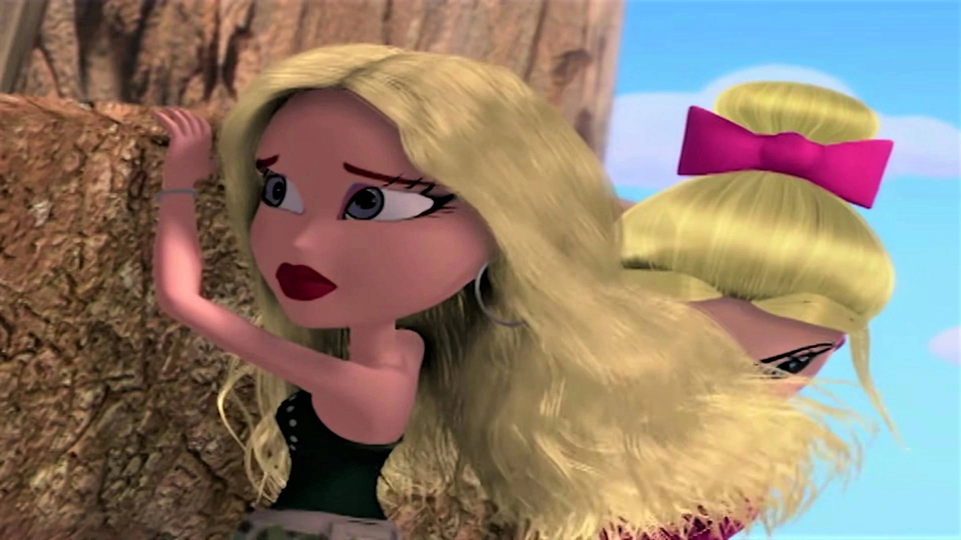 Bratz Estetiği Dağ Tırmanışı Duvar Kağıdı