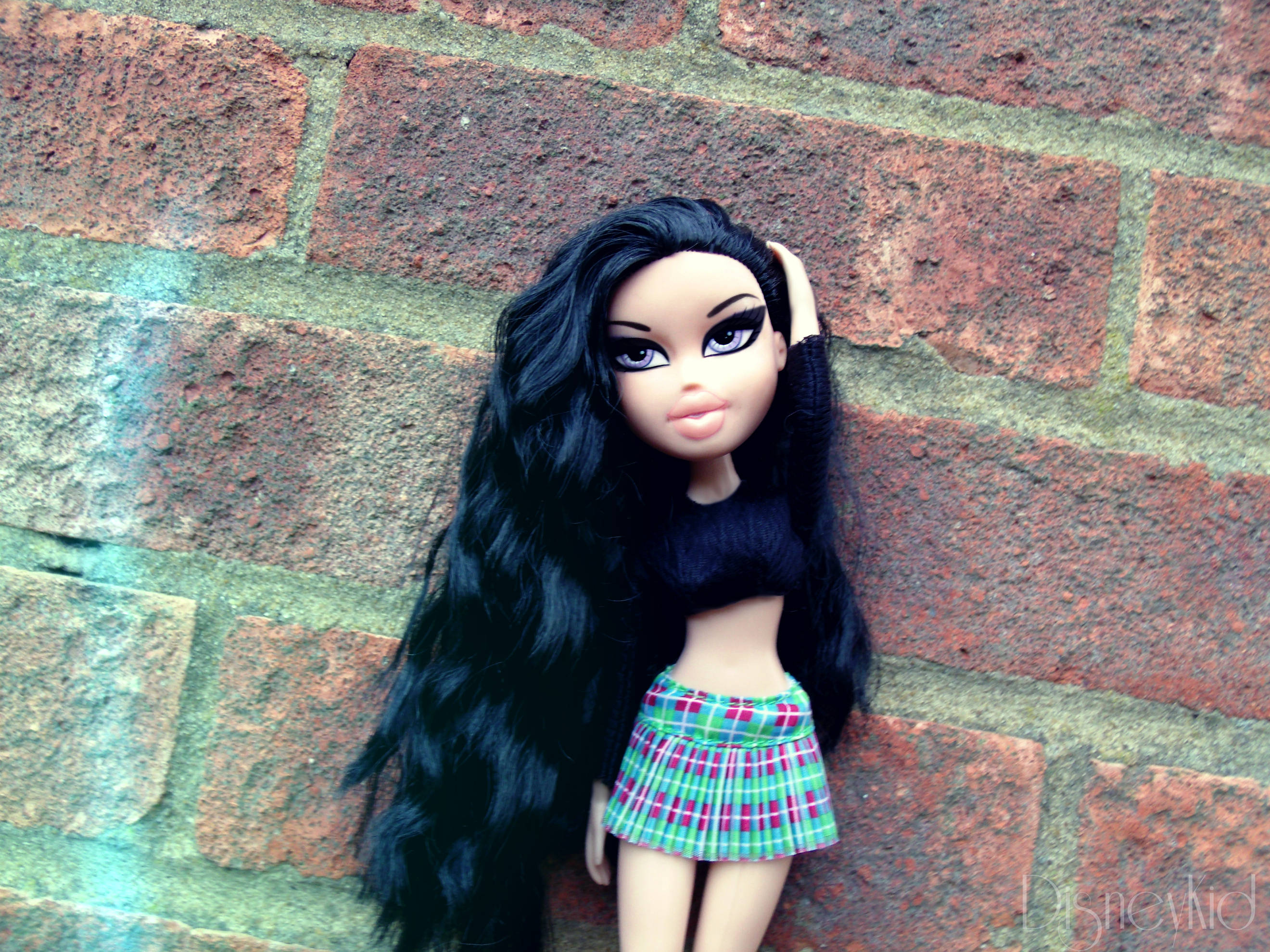 Bratz Estetiği Kısa Üstlü Duvar Kağıdı