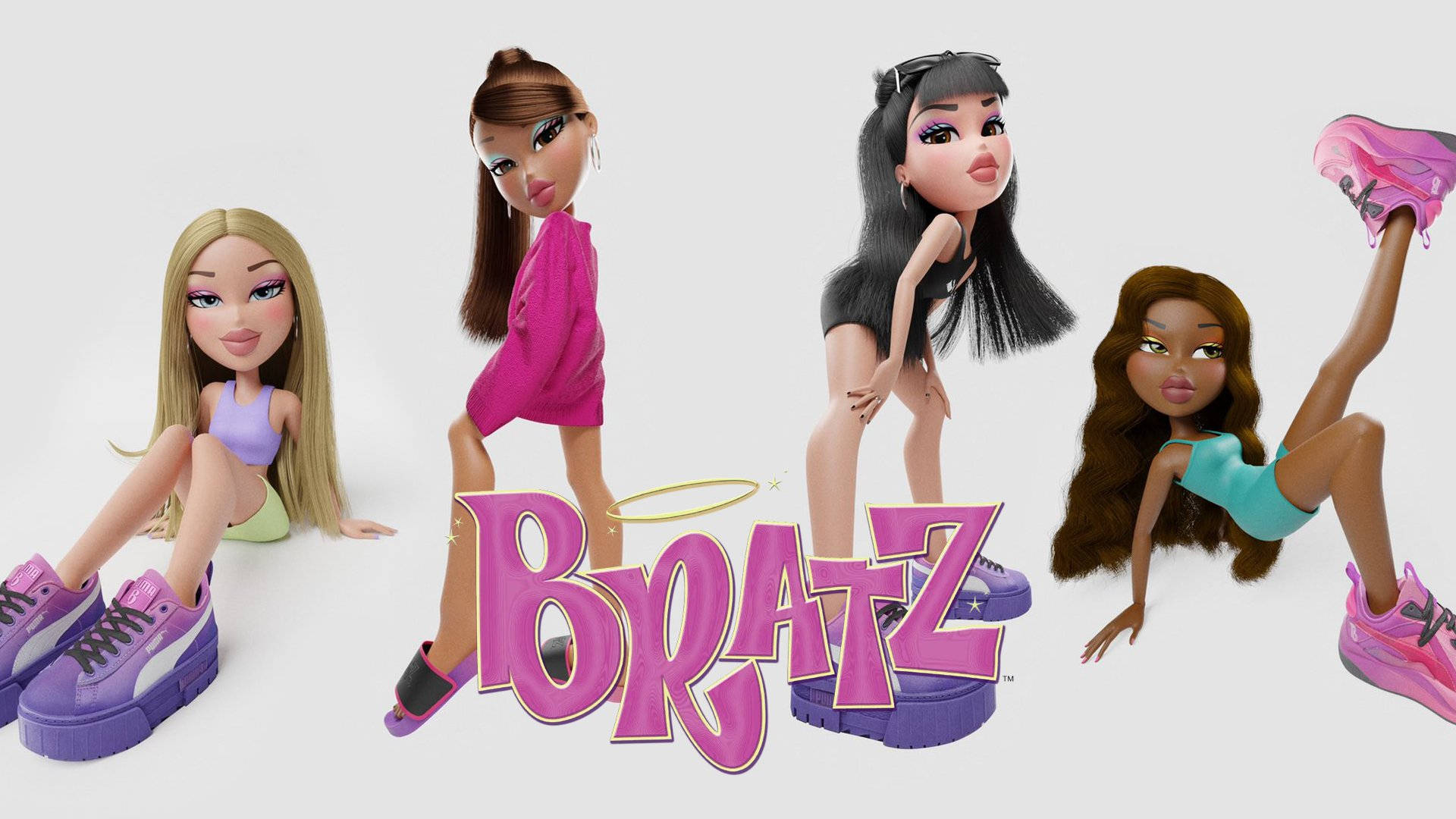 Bratz Estetiği Şirin Ayakkabılar Duvar Kağıdı