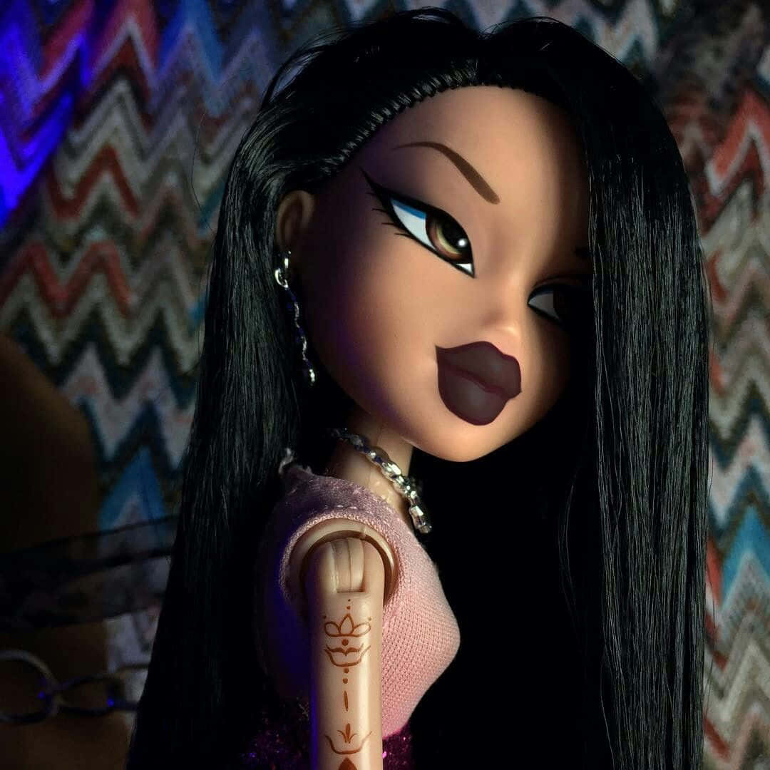 Bratz Estetiğinin canlı tarzını yansıtın! Duvar Kağıdı
