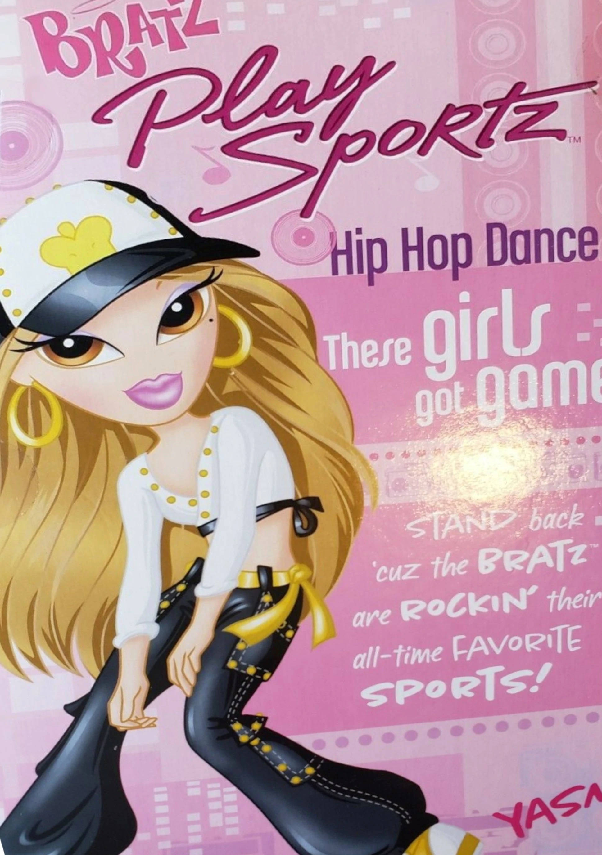 Bratz Estetiğiyle Canlı Oyun Alanı Eğlencesi Duvar Kağıdı