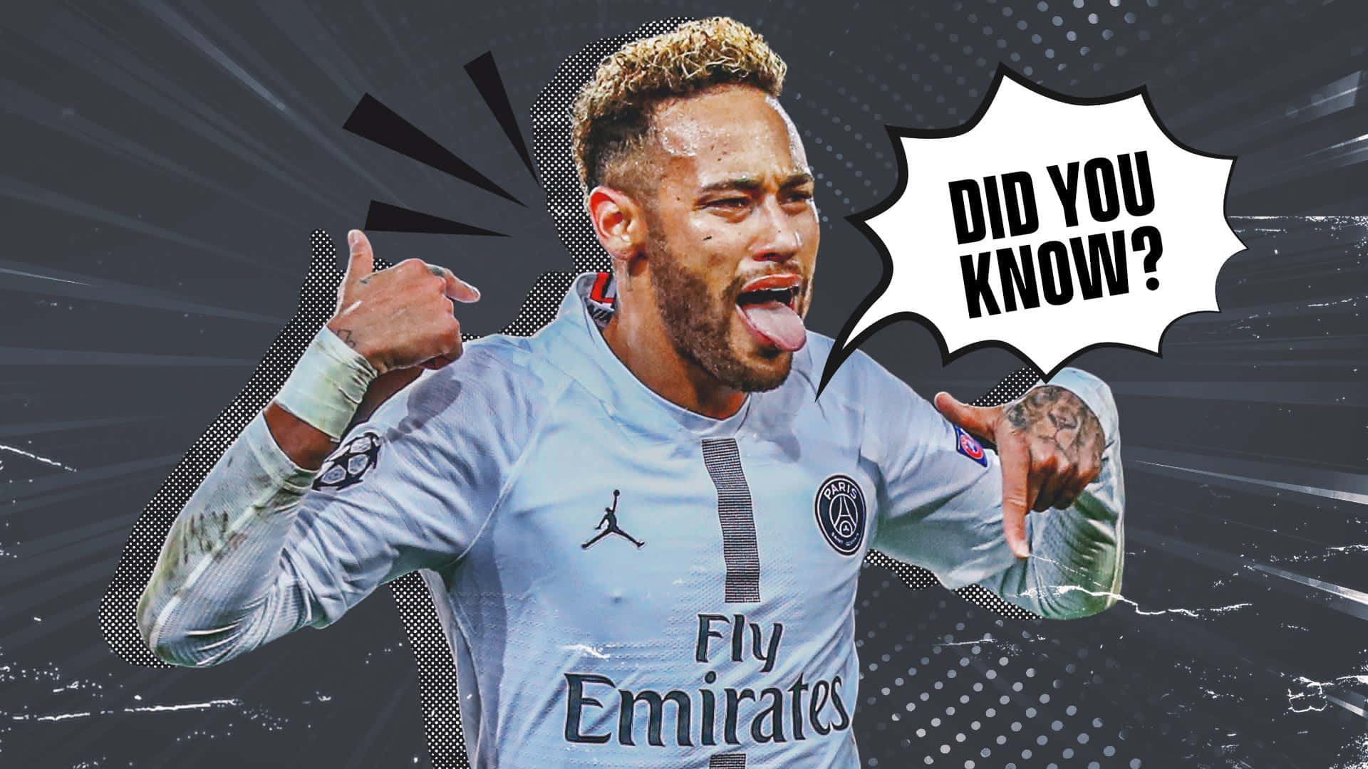 Brezilyalı Futbol Yıldızı Neymar Oyun Kurarken Duvar Kağıdı