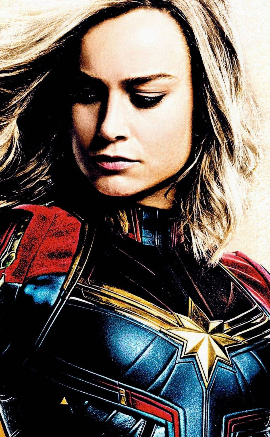 Brie Larson Kaptan Marvel iPhone Duvar Kağıdı