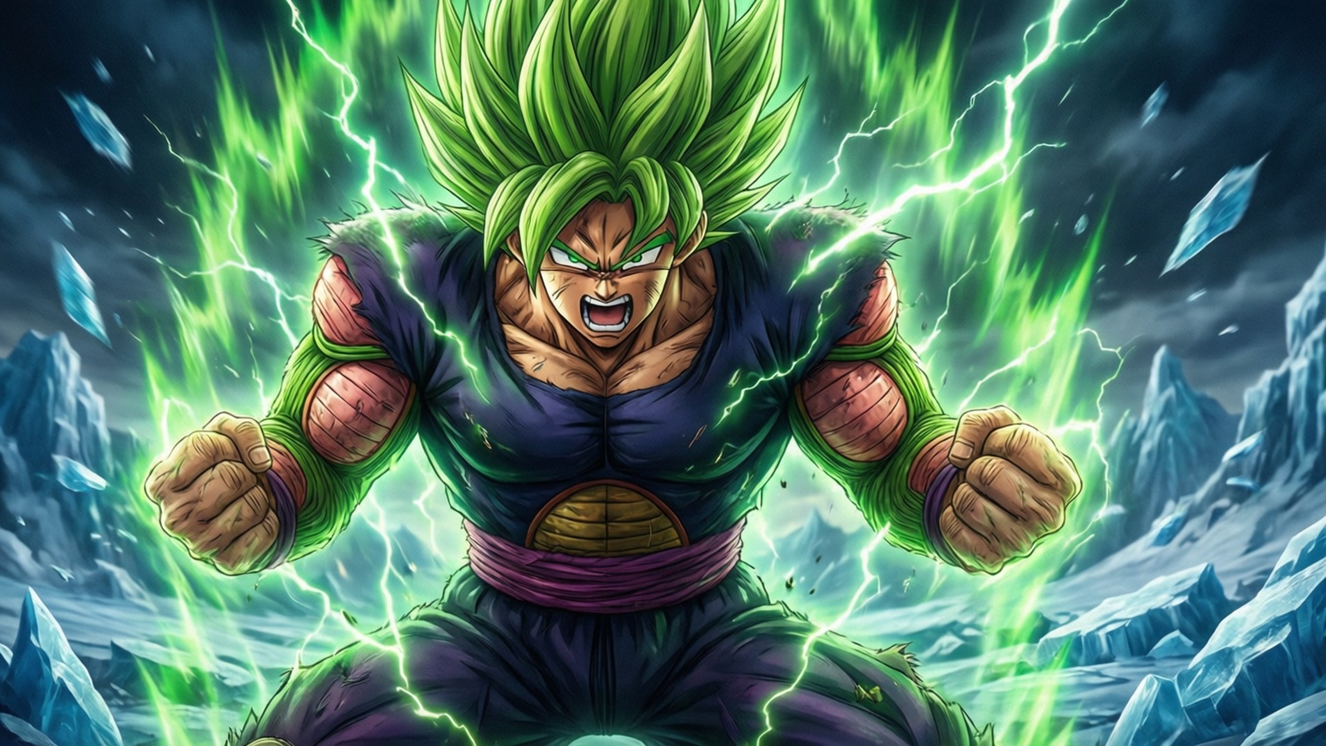 Broly'nun Öfkesi Serbest Kaldı Duvar Kağıdı