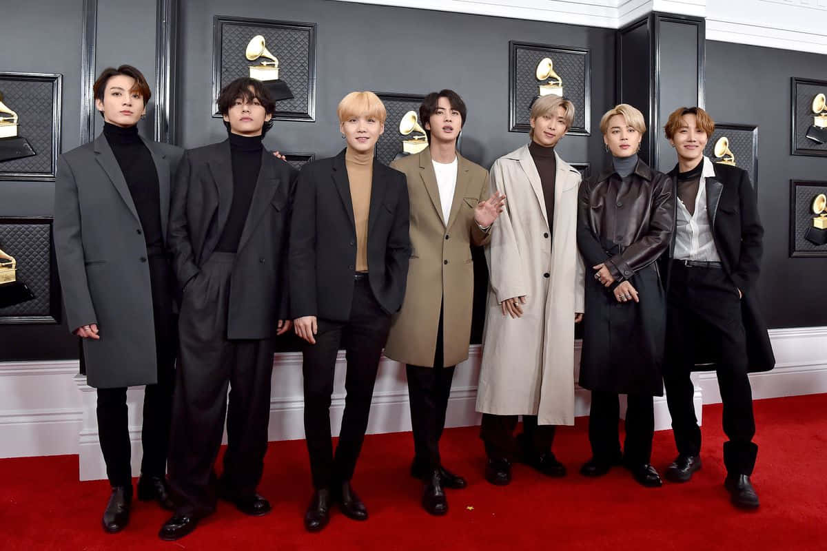 BTS 2020 Grammy Ödülleri Fotoğrafı Duvar Kağıdı
