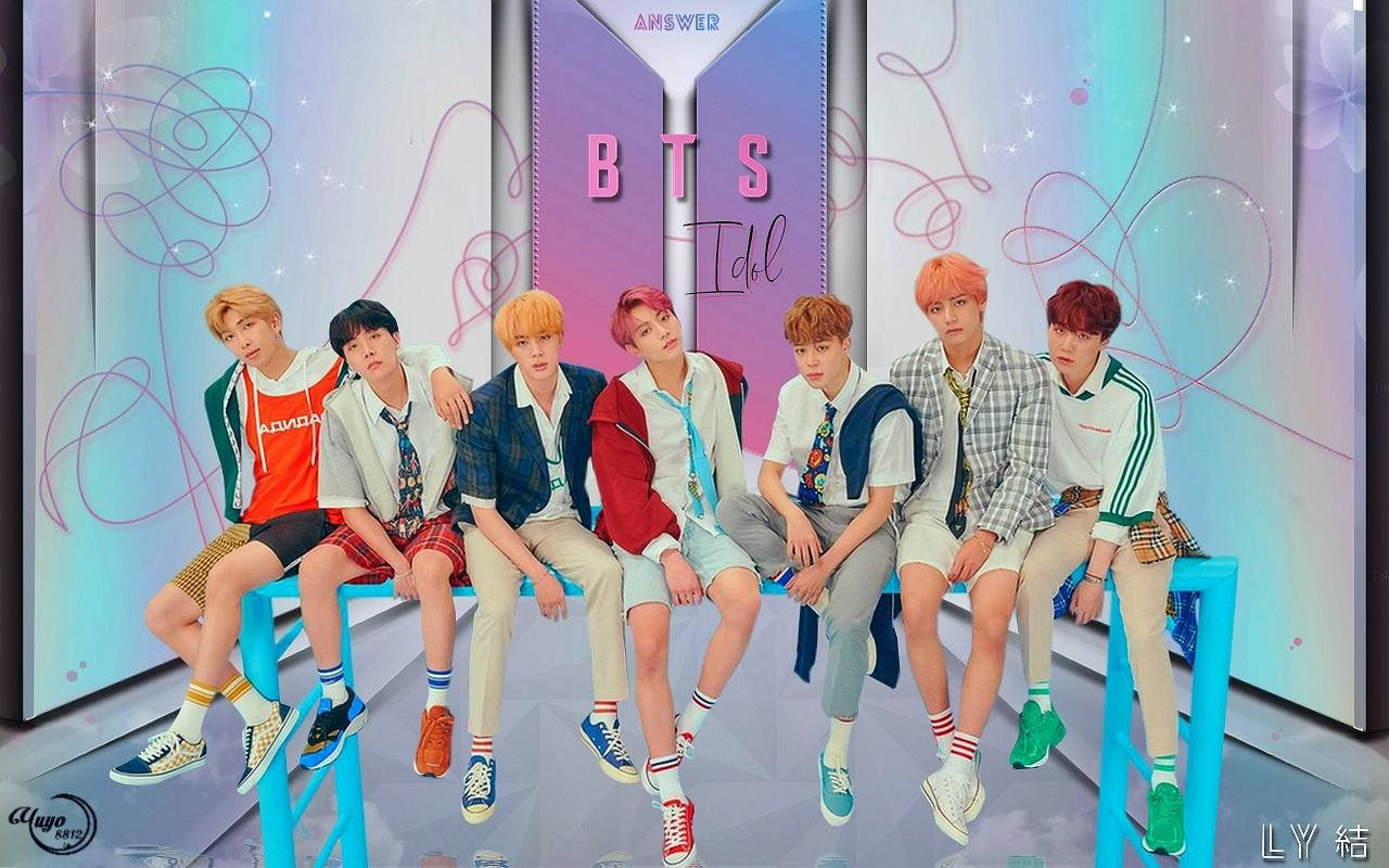 BTS 2020 Günlük Stil Duvar Kağıdı