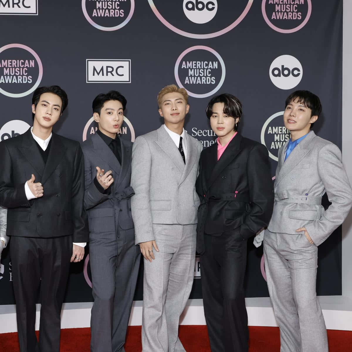 BTS AMA Fotoğrafı Duvar Kağıdı