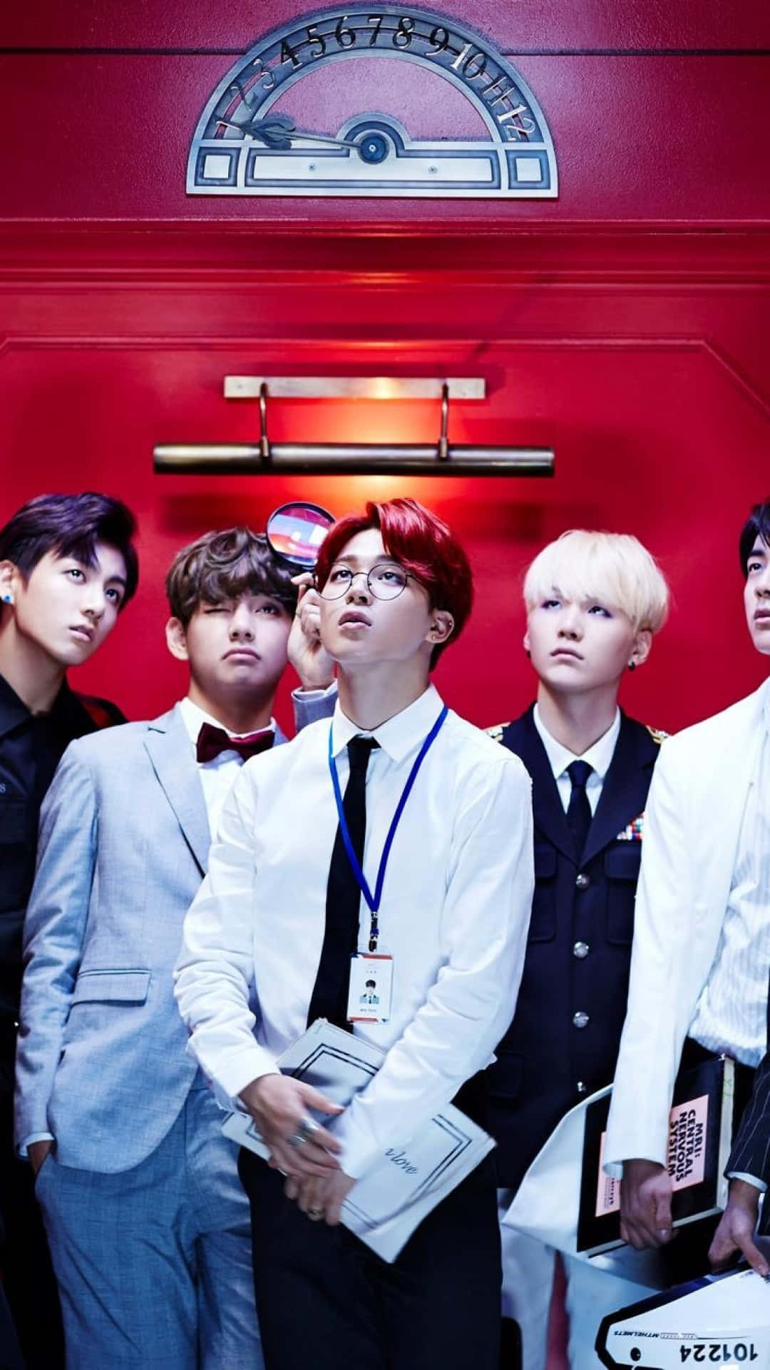 BTS Asansörde iPhone Duvar Kağıdı