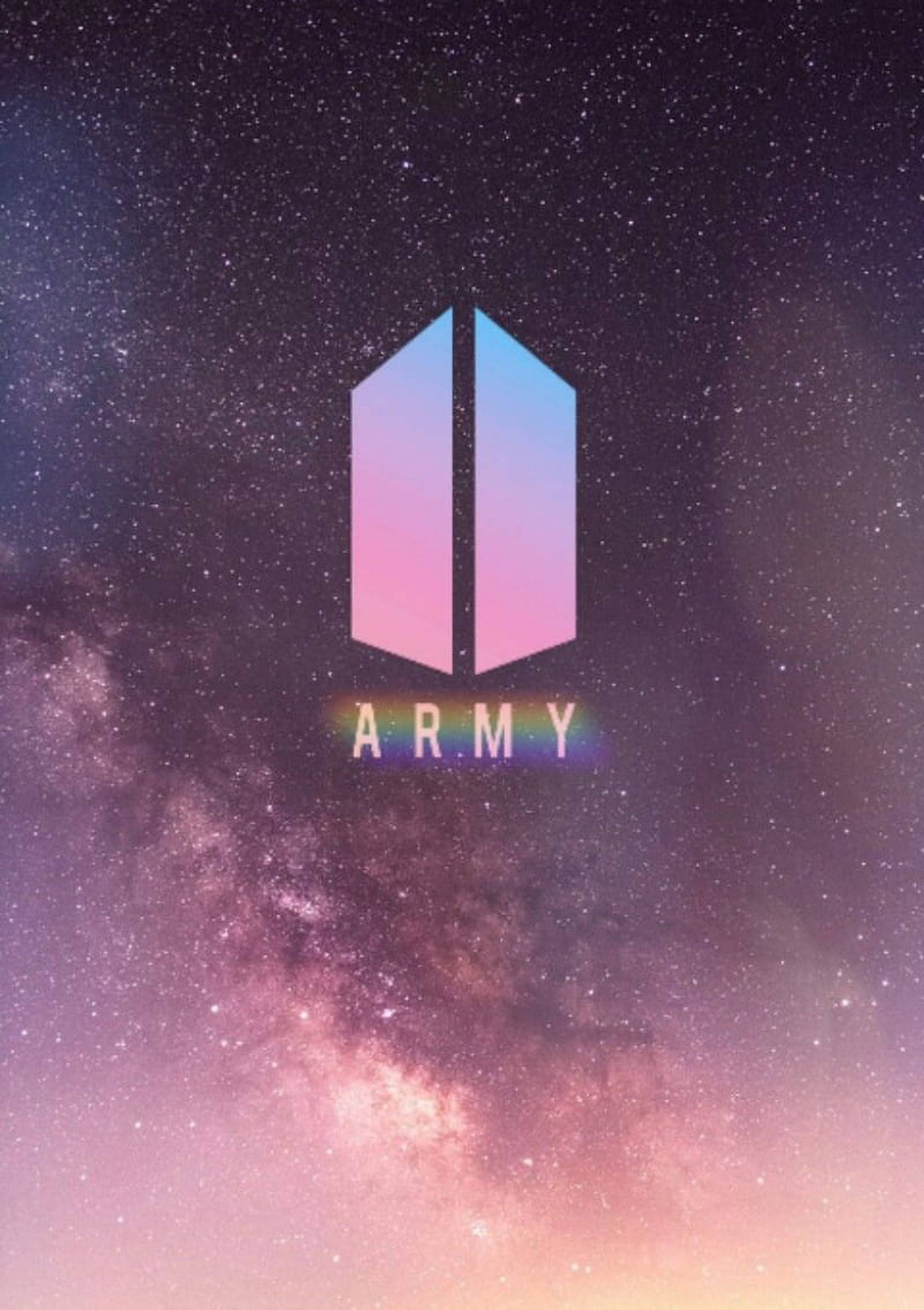BTS Gökkuşağı Ordusu Duvar Kağıdı
