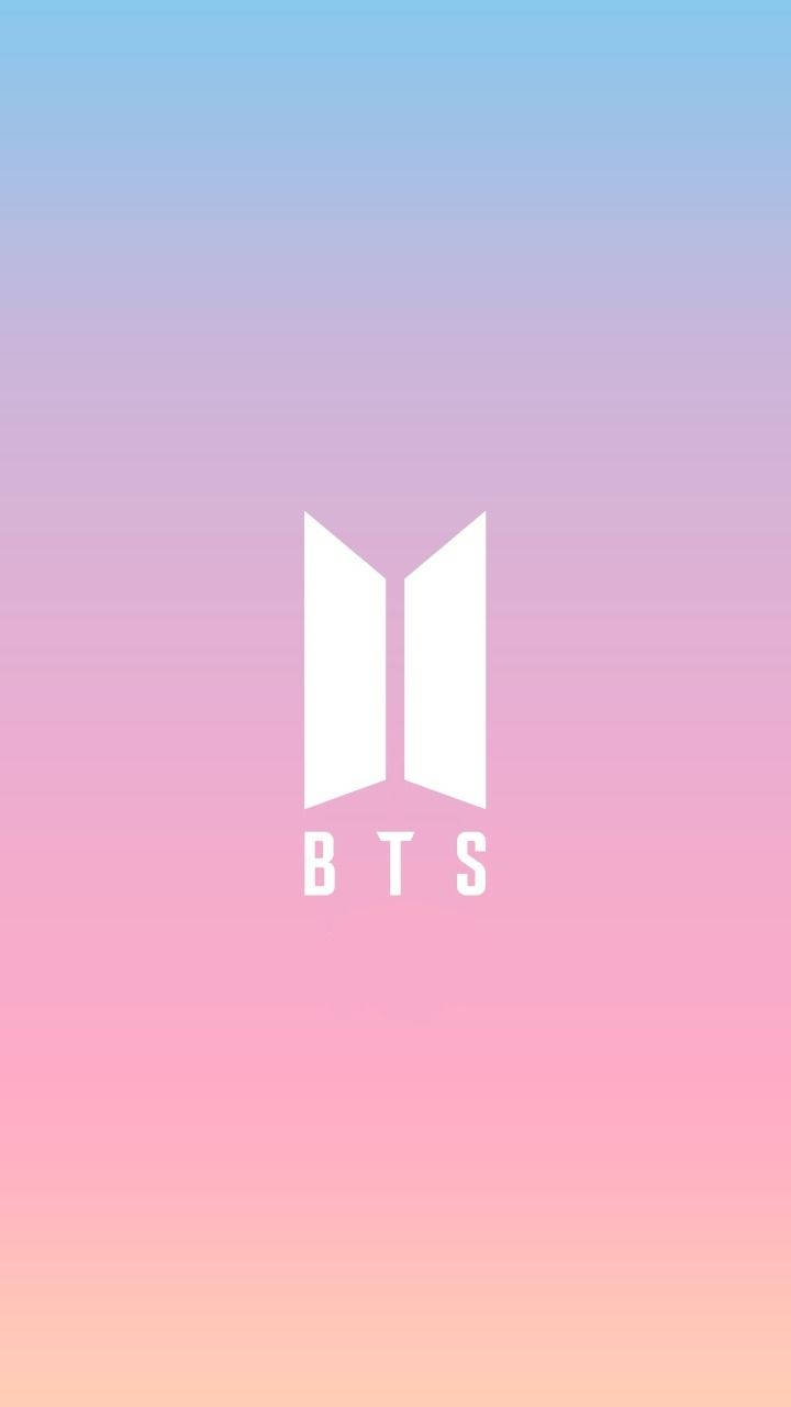 BTS Grubunun İkonik Logosu Duvar Kağıdı