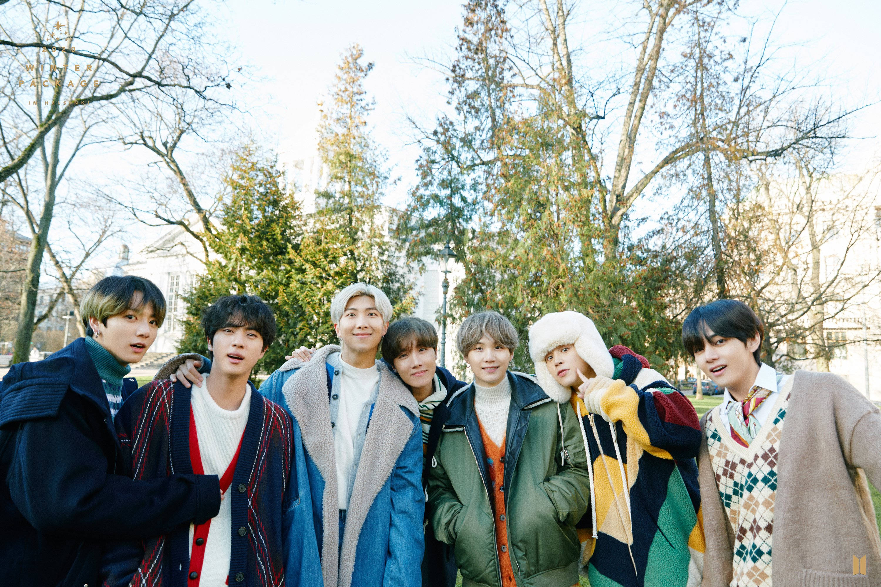 BTS Kışlık Ceket 2020 Duvar Kağıdı