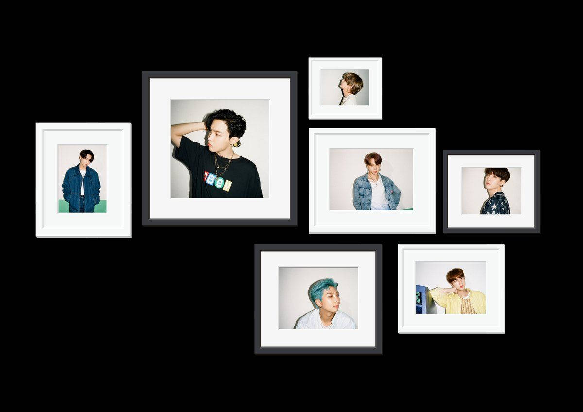 BTS Polaroid Masaüstü Duvar Kağıdı