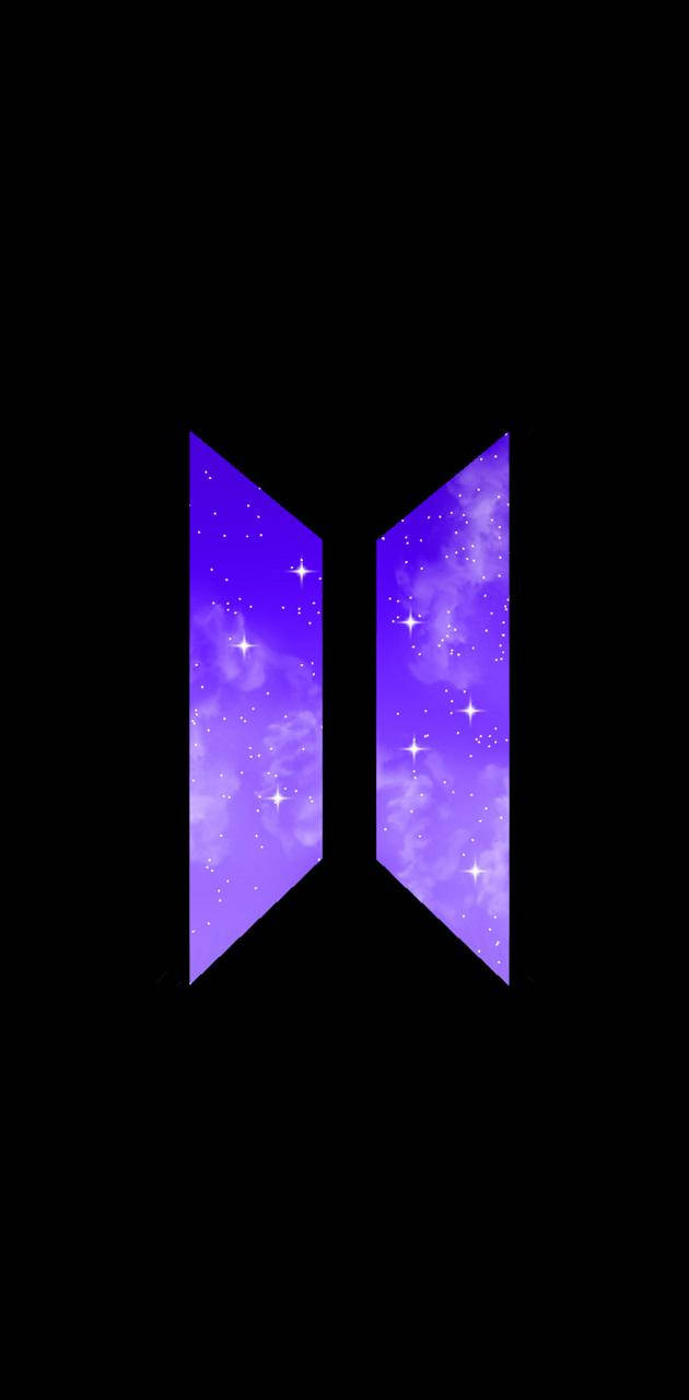 BTS Resmi Grup Logosu Duvar Kağıdı