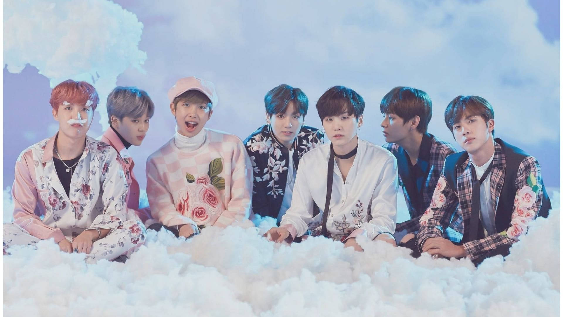 BTS Sahte Kar Masaüstü Duvar Kağıdı