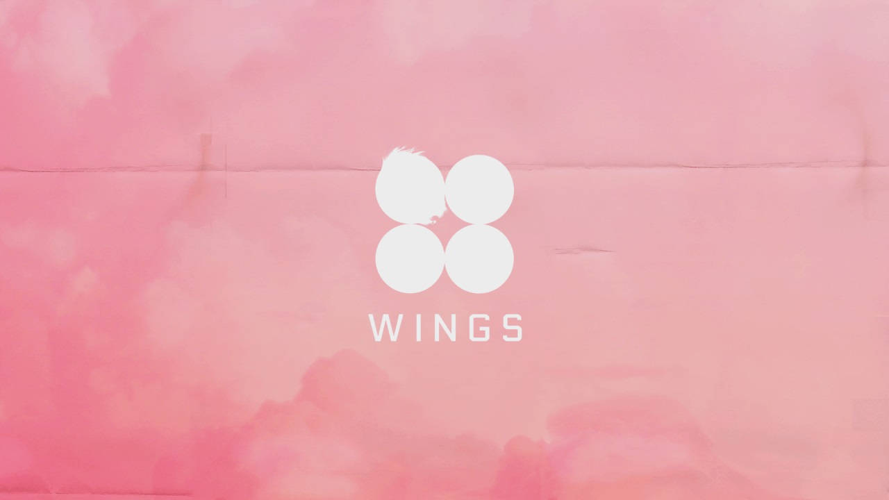 BTS Wings Logolu Laptop Duvar Kağıdı