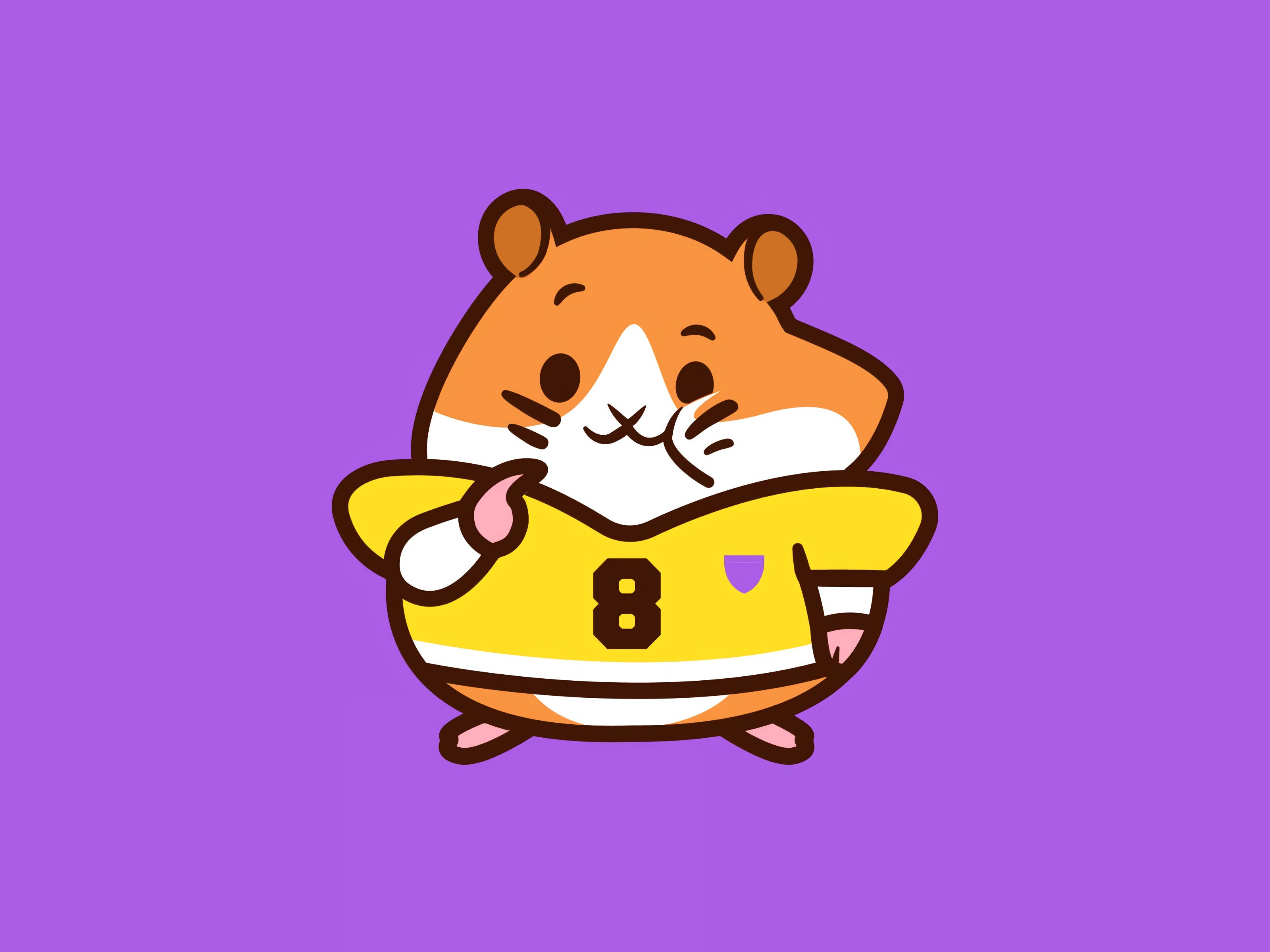 Bu küçük hamster çok tatlı görünüyor! Duvar Kağıdı