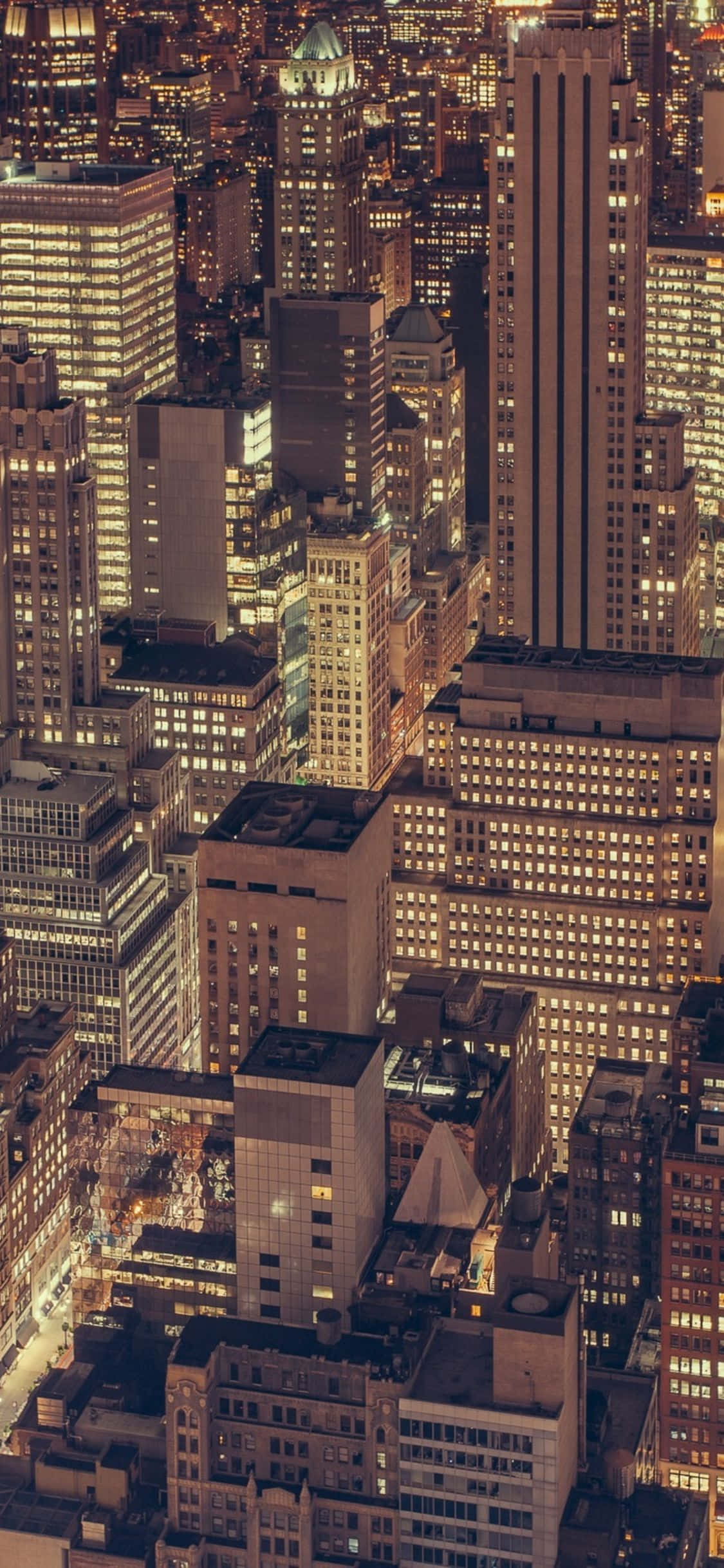 Bu muhteşem iPhone X şehir duvar kağıdıyla New York'un sunduğu tüm manzaraları görün Duvar Kağıdı
