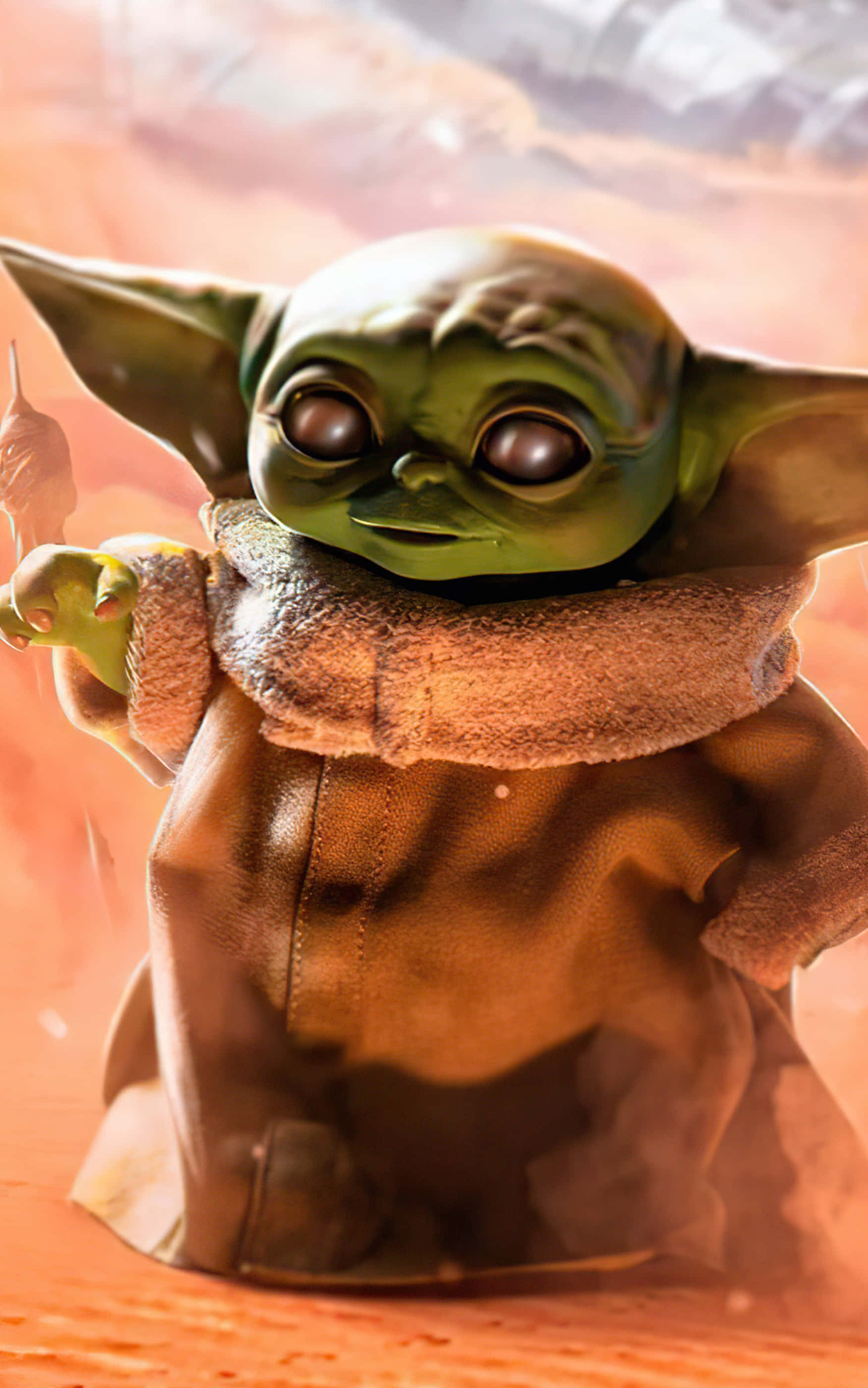 Bu özel Bebek Yoda telefon kılıfıyla Star Wars hayranlığınızı gösterin. Duvar Kağıdı