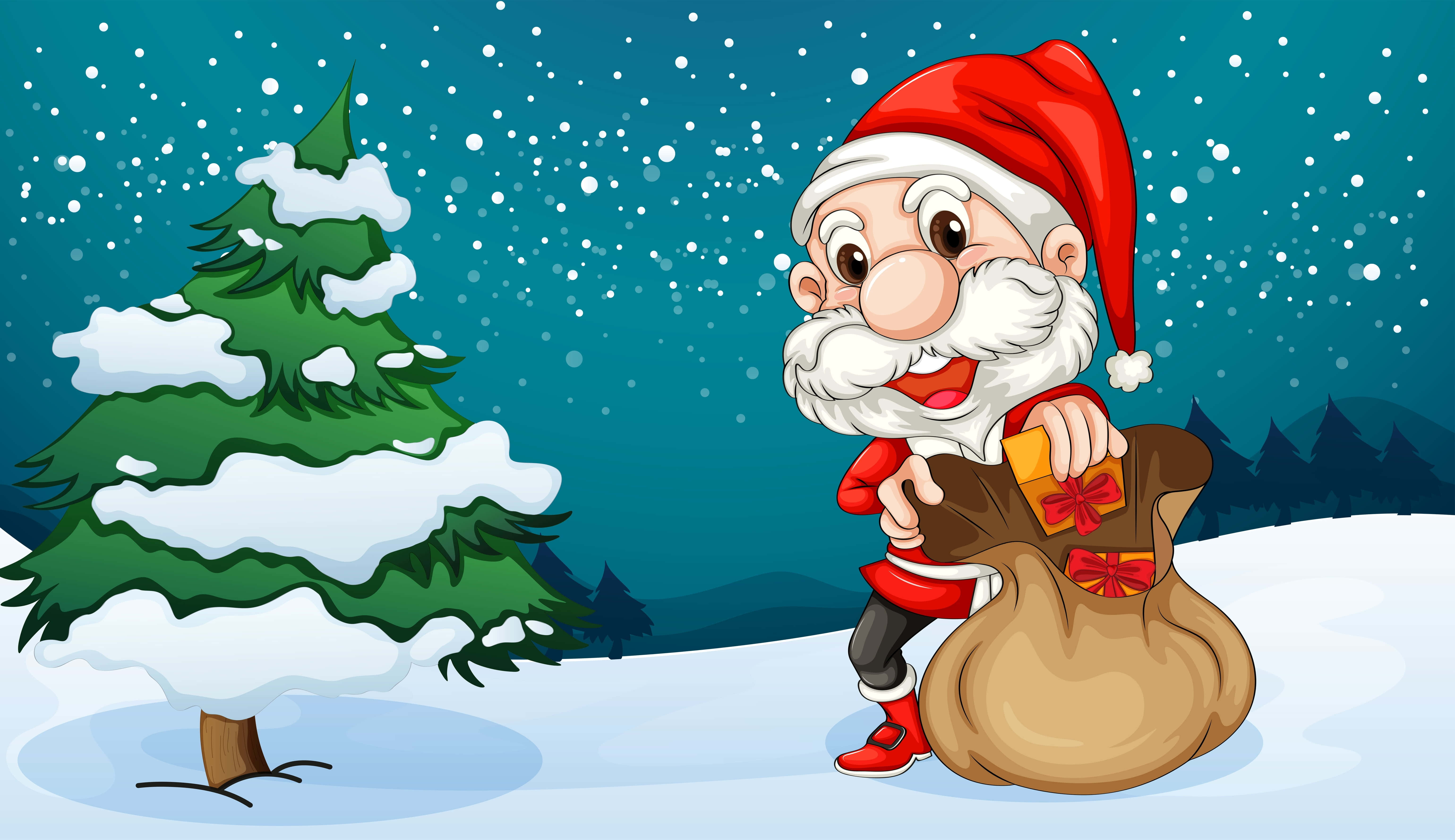 Bu sevimli estetikle Noel neşesini yayın! Duvar Kağıdı