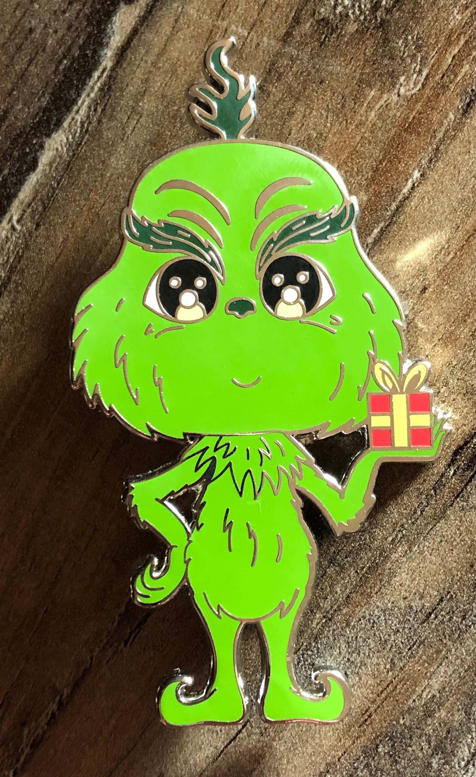 Bu sevimli Grinch ile Noel ruhunu yayın! Duvar Kağıdı