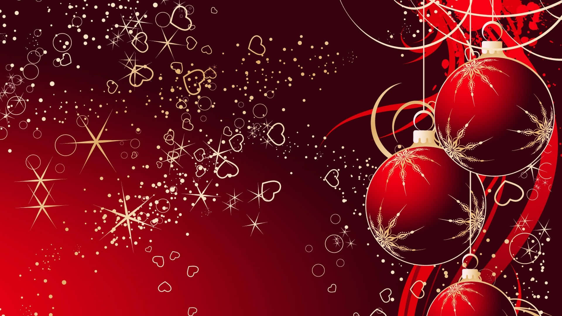 Bu tatil sezonunda neşeyi Kırmızı Bir Noel ile yayın. Duvar Kağıdı